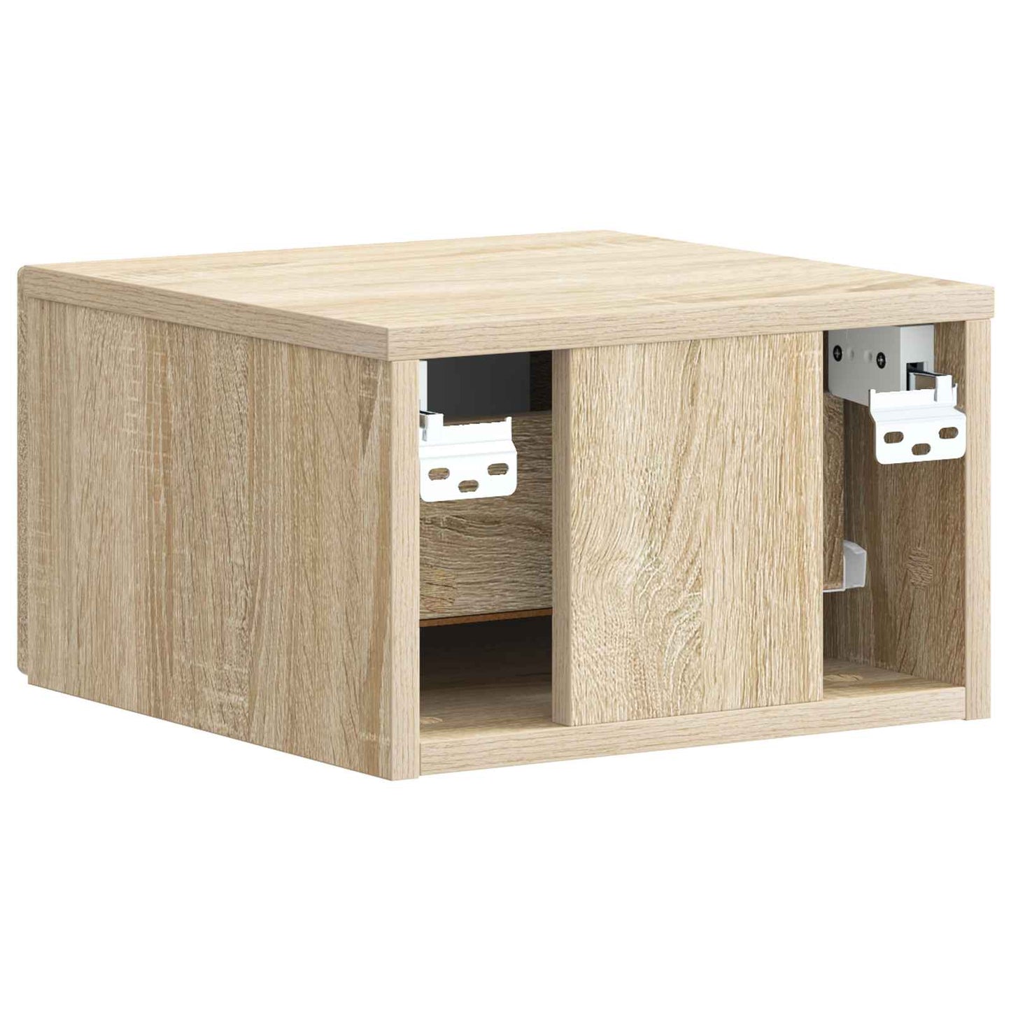 vidaXL Τοίχου Κρεμαστό Κομοδίνο Sonoma Δρυς 33 x 34,5 x 20 εκ
