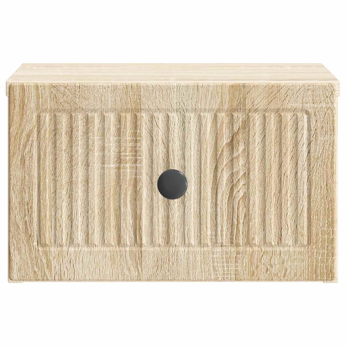 vidaXL Τοίχου Κρεμαστό Κομοδίνο 2 τμχ. Sonoma Δρυς 33 x 34,5 x 20 εκ