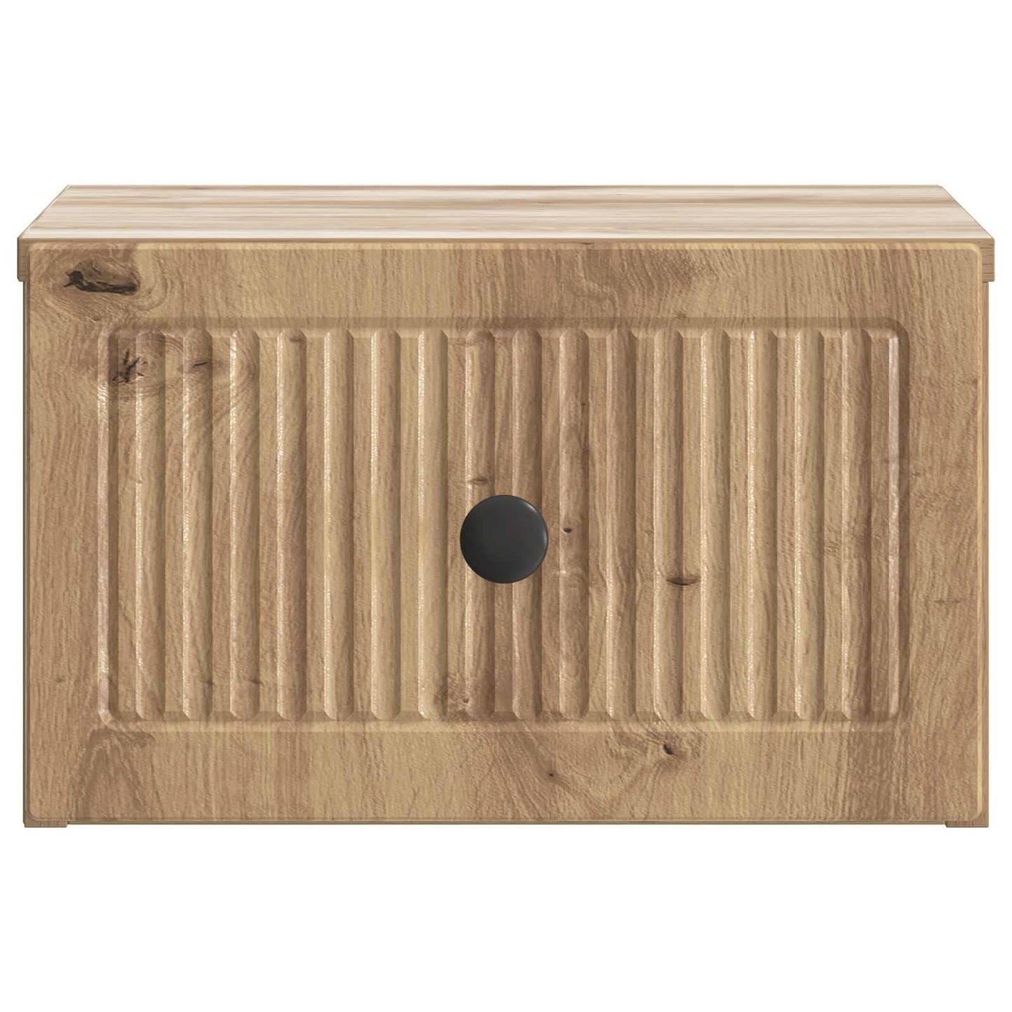 vidaXL Τοίχου Κρεμαστό Κομοδίνο Artisan Δρυς 33 x 34,5 x 20 εκ