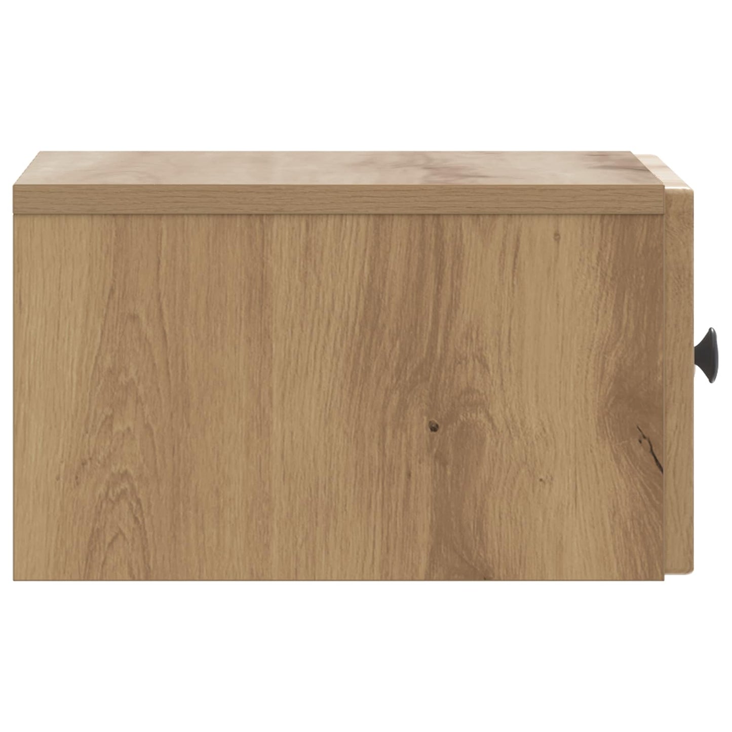 vidaXL Τοίχου Κρεμαστό Κομοδίνο Artisan Δρυς 33 x 34,5 x 20 εκ