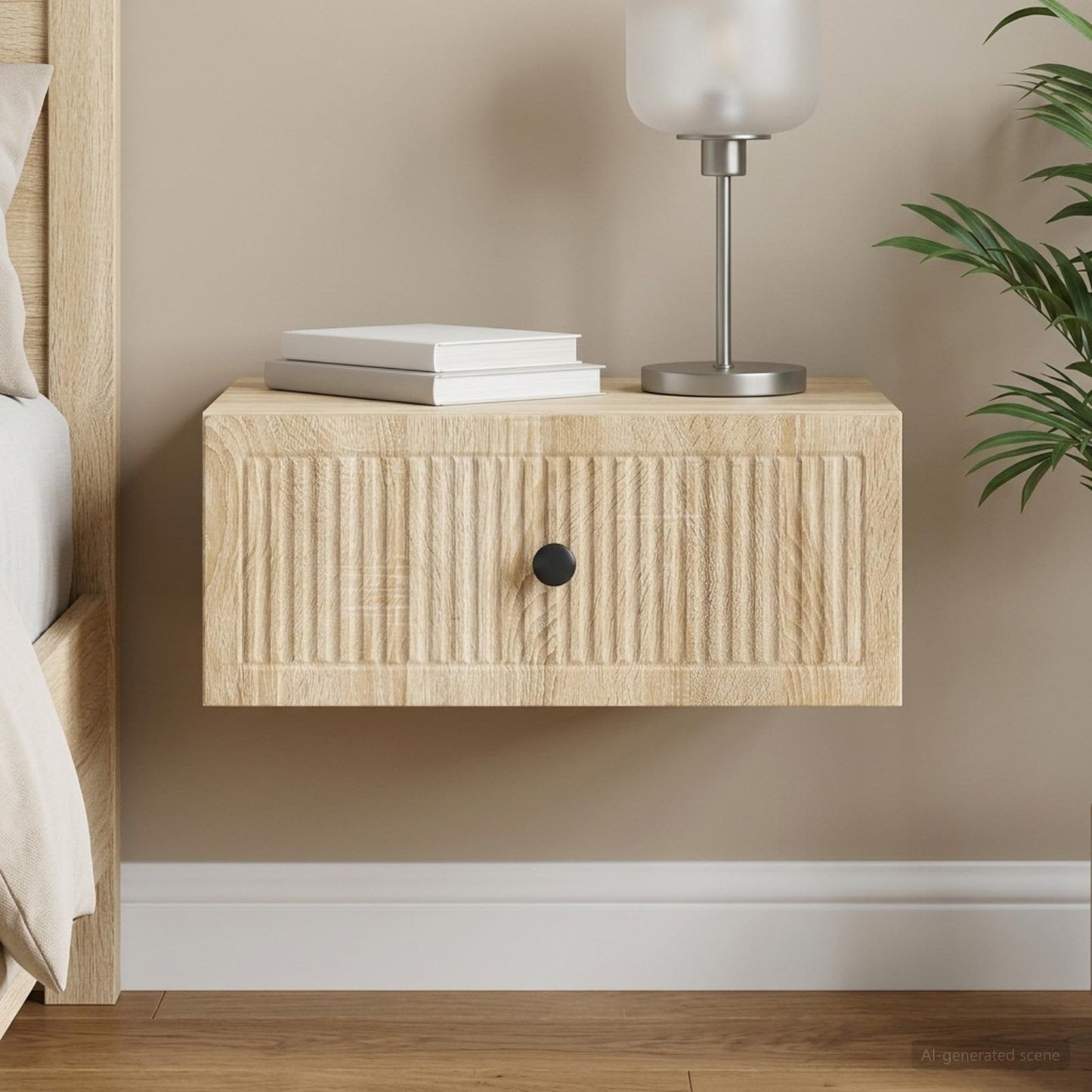 vidaXL Κομοδίνο Sonoma Δρυς 49 x 34,5 x 20 εκ. Επεξεργασμένο Ξύλο