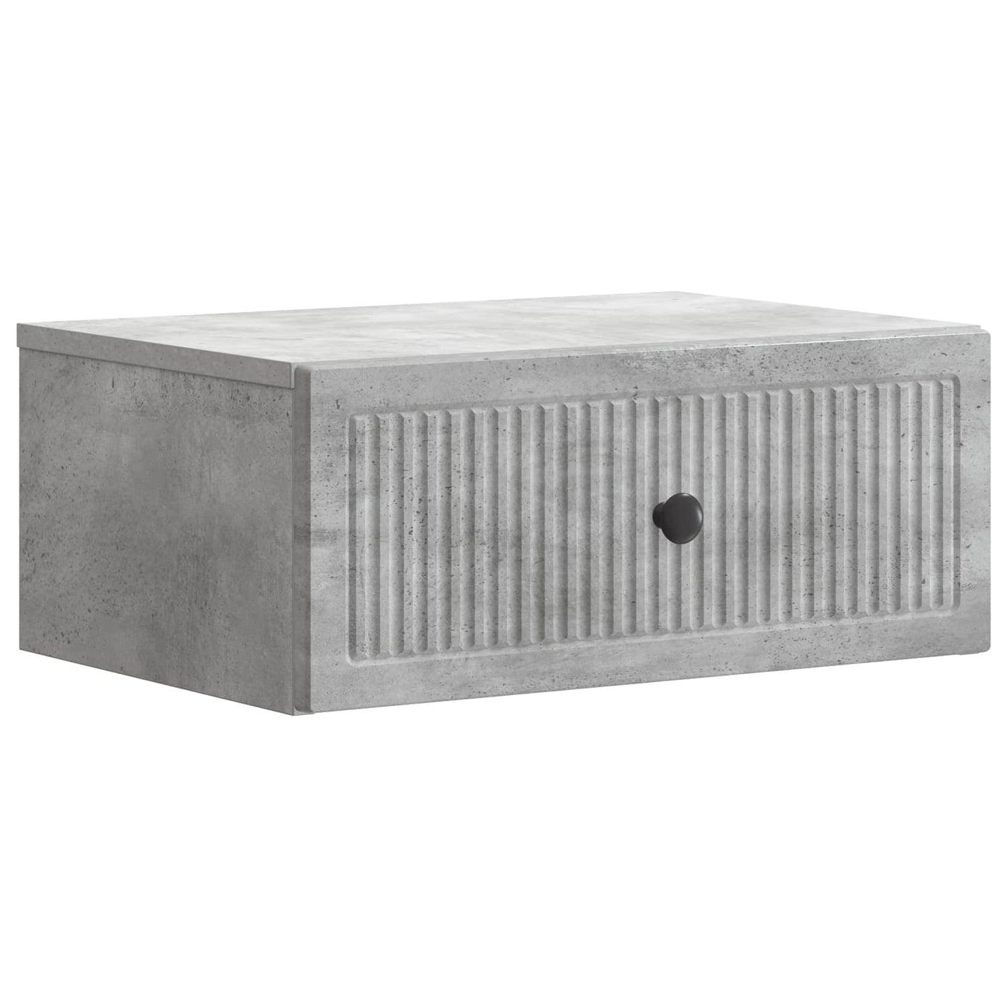 vidaXL Κομοδίνο 2 τμχ. Γκρι Σκυροδέματος 49 x 34,5 x 20 εκ.