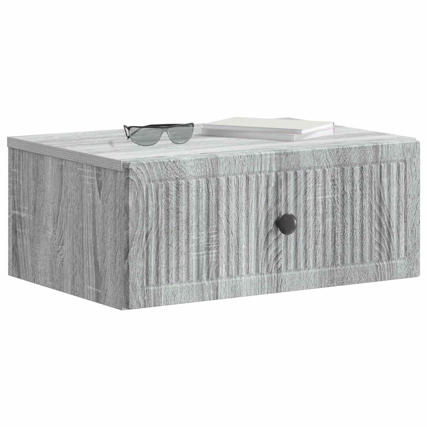 vidaXL Κομοδίνο 2 τμχ. Γκρι Sonoma 49 x 34,5 x 20 εκ.