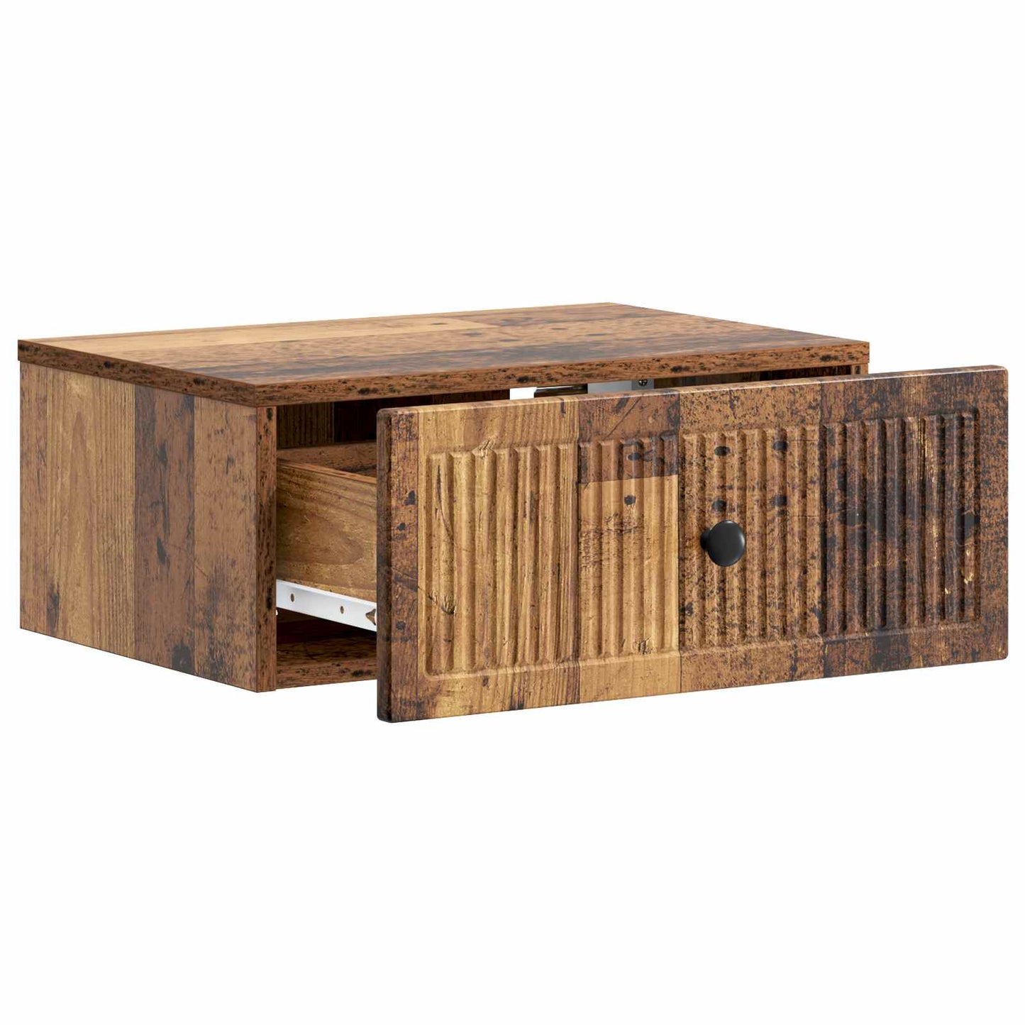 vidaXL Κομοδίνο Παλαιωμένο ξύλο 49 x 34,5 x 20 εκ. Επεξεργασμένο Ξύλο