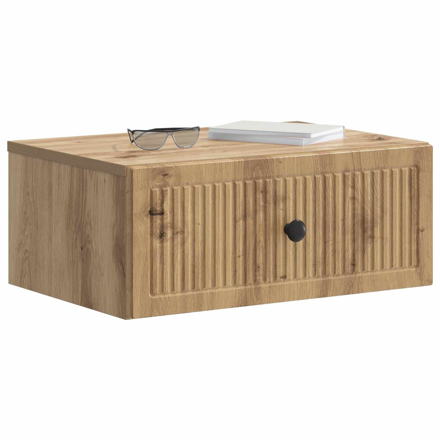 vidaXL Κομοδίνο Artisan Δρυς 49 x 34,5 x 20 εκ. Επεξεργασμένο Ξύλο