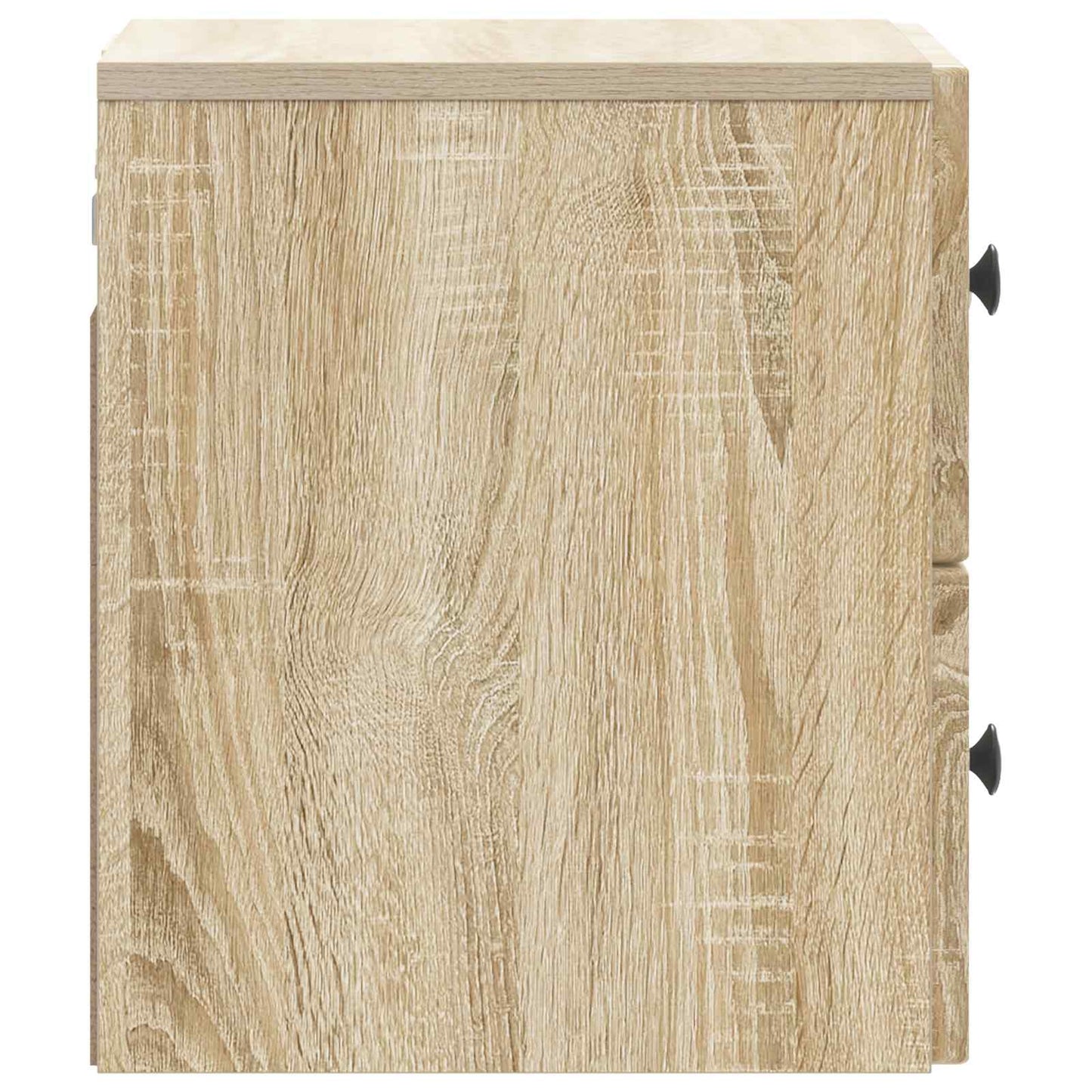 vidaXL Τοίχου Κρεμαστό Κομοδίνο Sonoma Δρυς 33 x 34,5 x 40 εκ