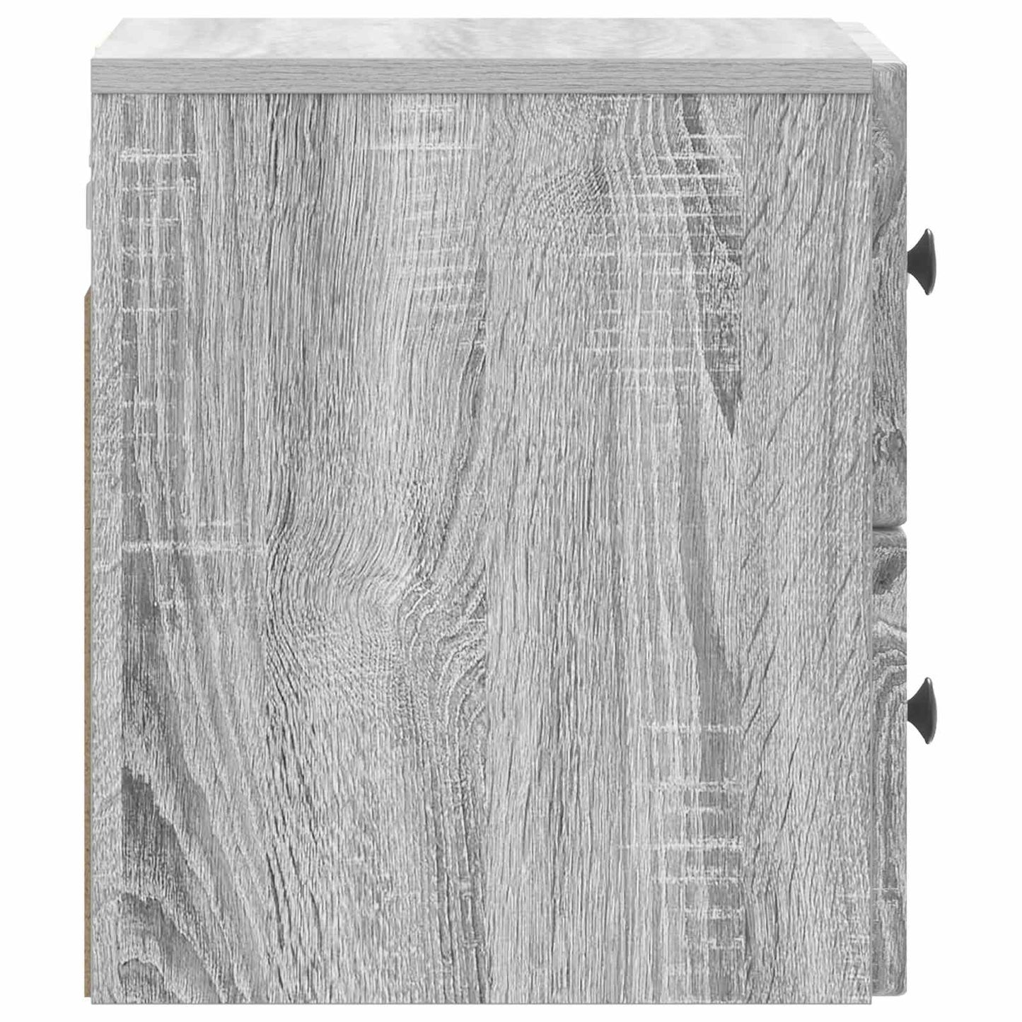 vidaXL Τοίχου Κρεμαστό Κομοδίνο 2 τμχ. Γκρι Sonoma 33 x 34,5 x 40 εκ