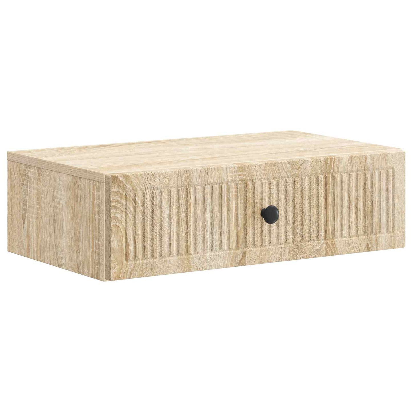 vidaXL Τραπεζάκι Τοίχου Sonoma Δρυς 59 x 34,5 x 17 εκ.