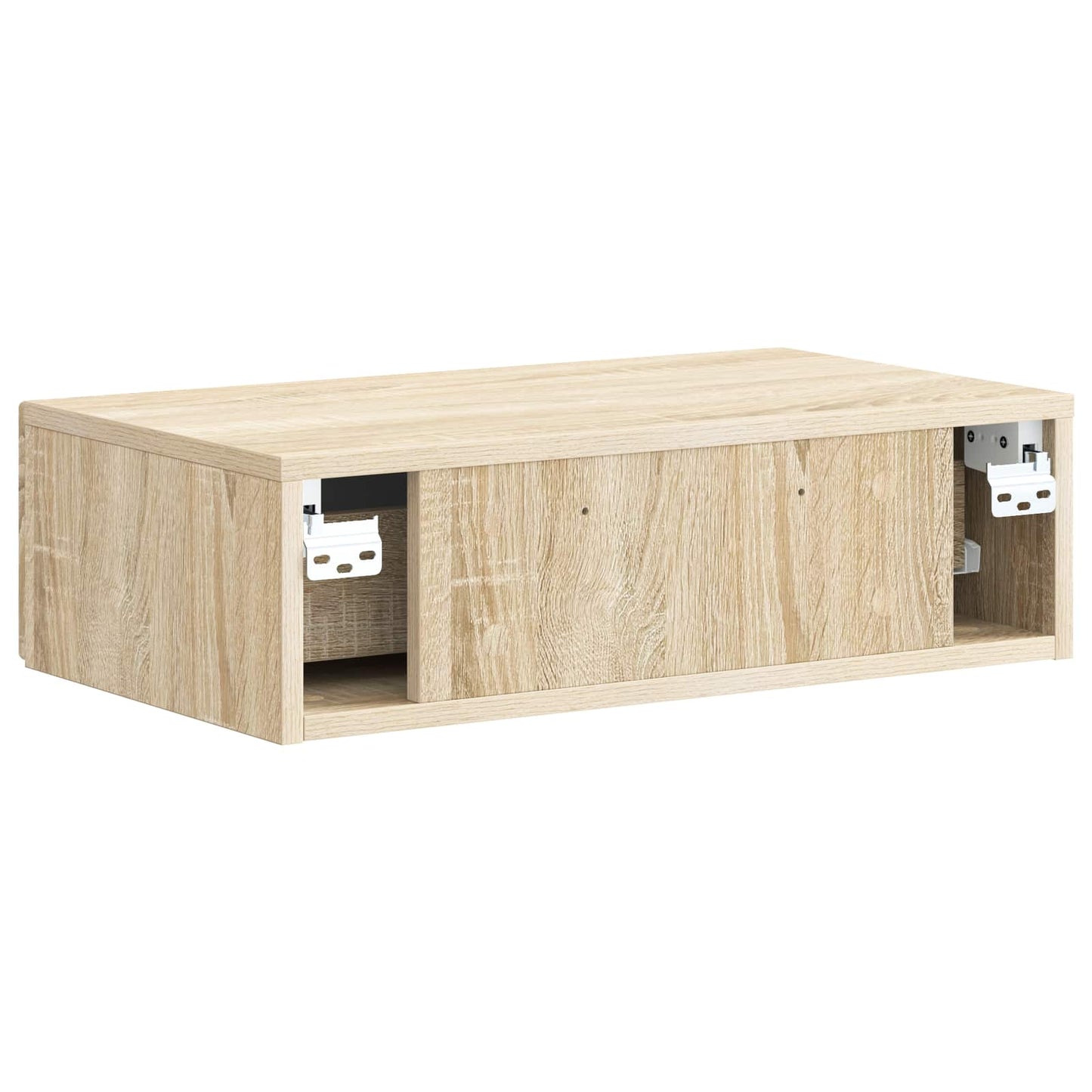 vidaXL Τραπεζάκι Τοίχου Sonoma Δρυς 59 x 34,5 x 17 εκ.
