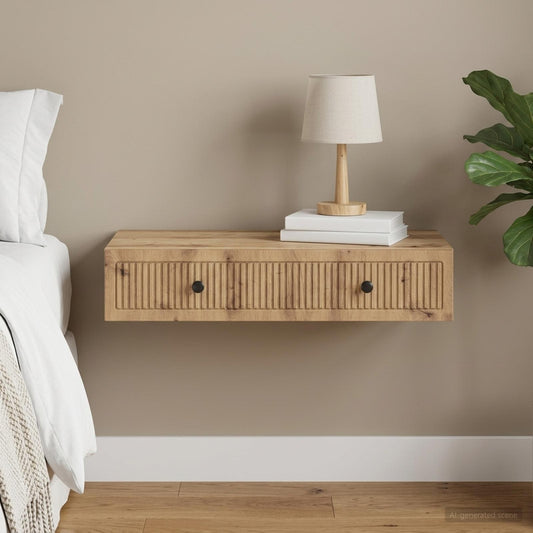 vidaXL Τραπεζάκι Τοίχου 87,5 x 34,5 x 17 εκ. Επεξεργασμένο Ξύλο