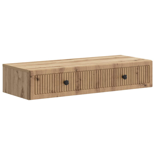vidaXL Τραπεζάκι Τοίχου 87,5 x 34,5 x 17 εκ. Επεξεργασμένο Ξύλο