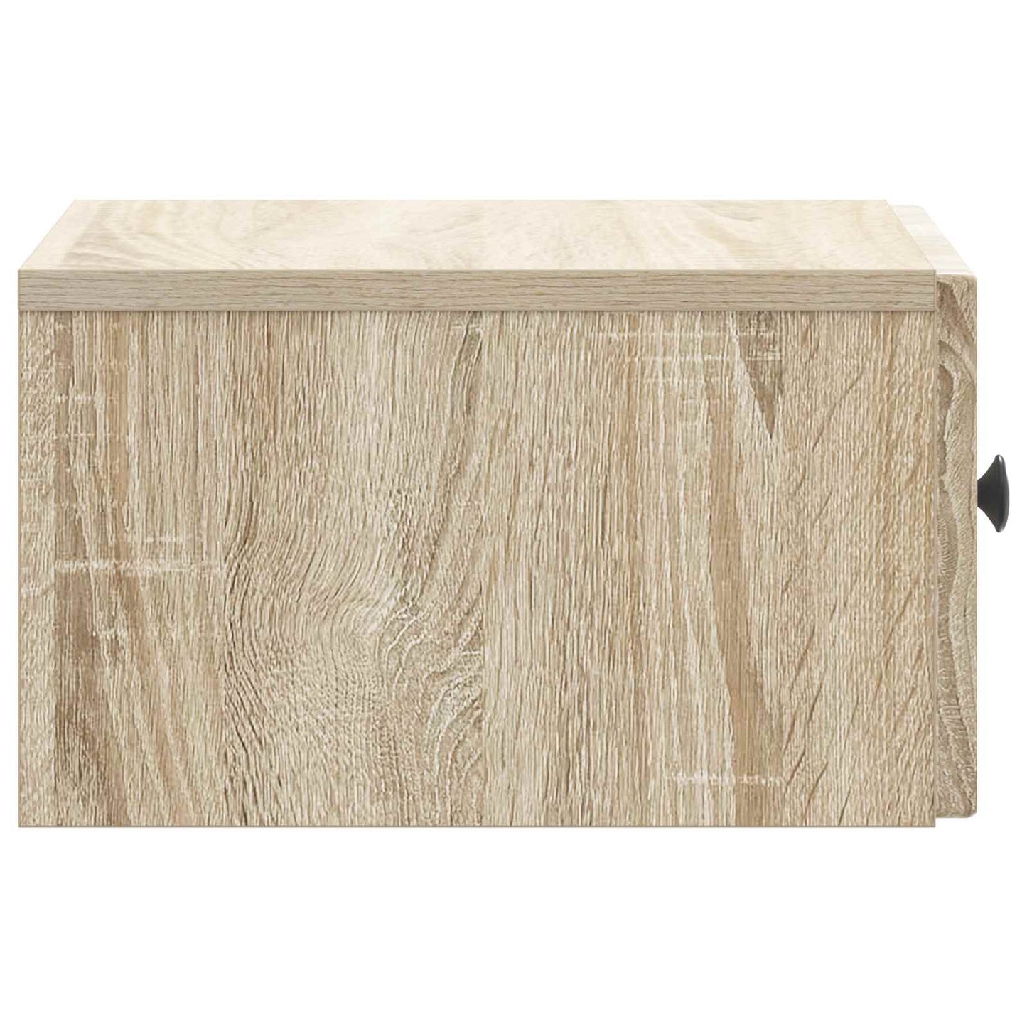 vidaXL Τοίχου Κρεμαστό Κομοδίνο Sonoma Δρυς 33 x 34,5 x 20 εκ