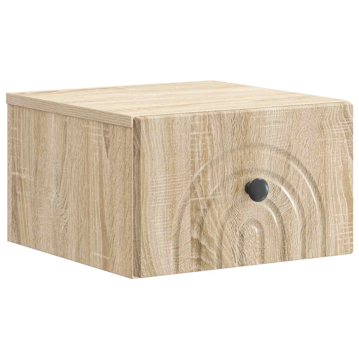 vidaXL Τοίχου Κρεμαστό Κομοδίνο 2 τμχ. Sonoma Δρυς 33 x 34,5 x 20 εκ