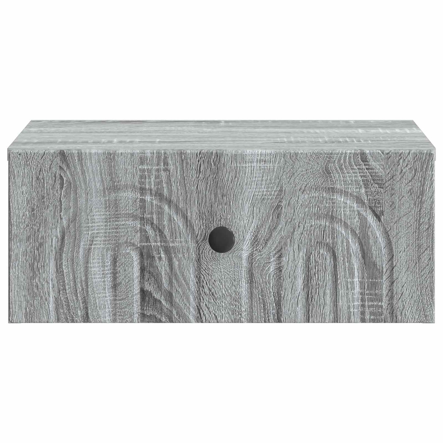 vidaXL Τοίχου Κρεμαστό Κομοδίνο 2 τμχ. Γκρι Sonoma 49 x 34,5 x 20 εκ.