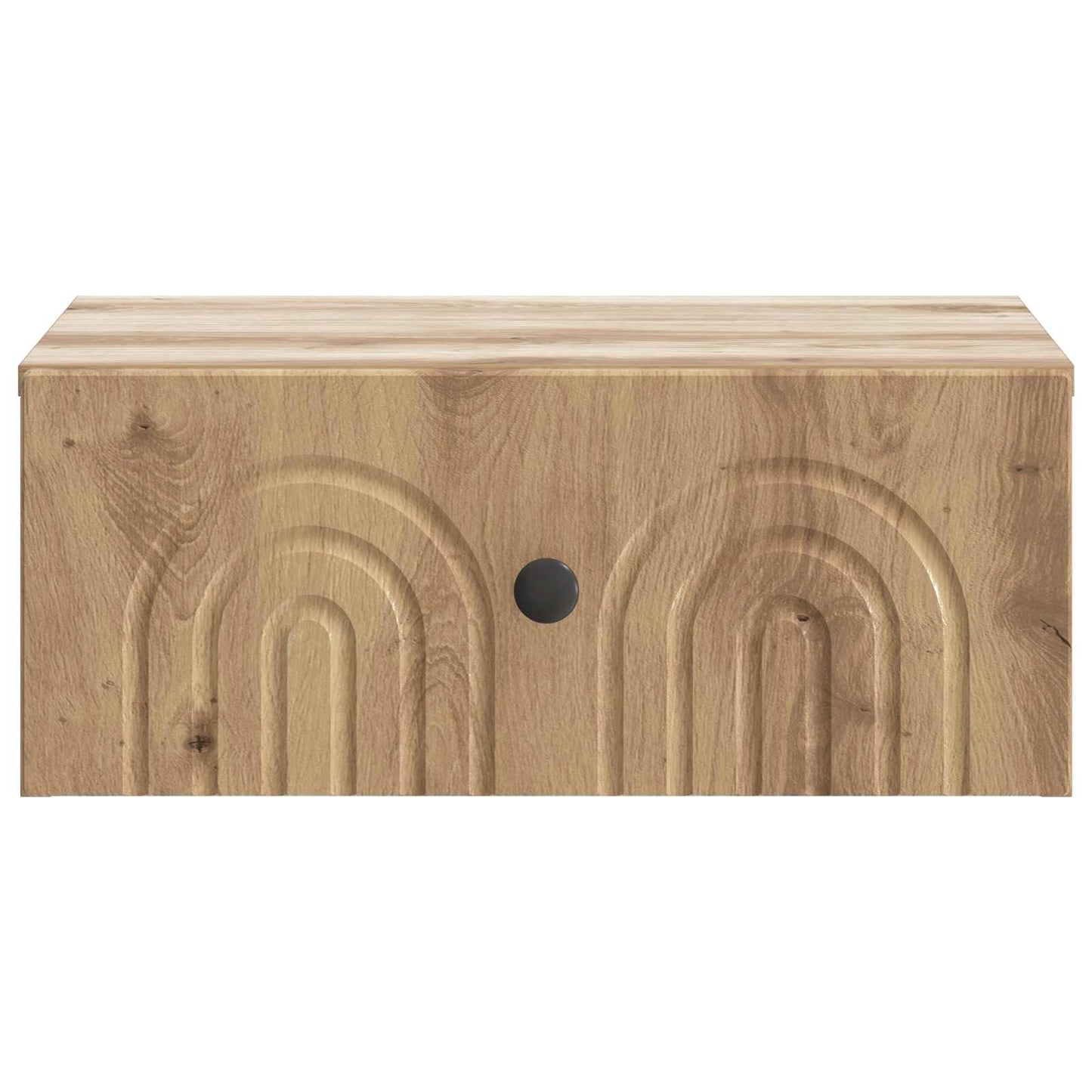 vidaXL Τοίχου Κρεμαστό Κομοδίνο Artisan Δρυς 49 x 34,5 x 20 εκ.