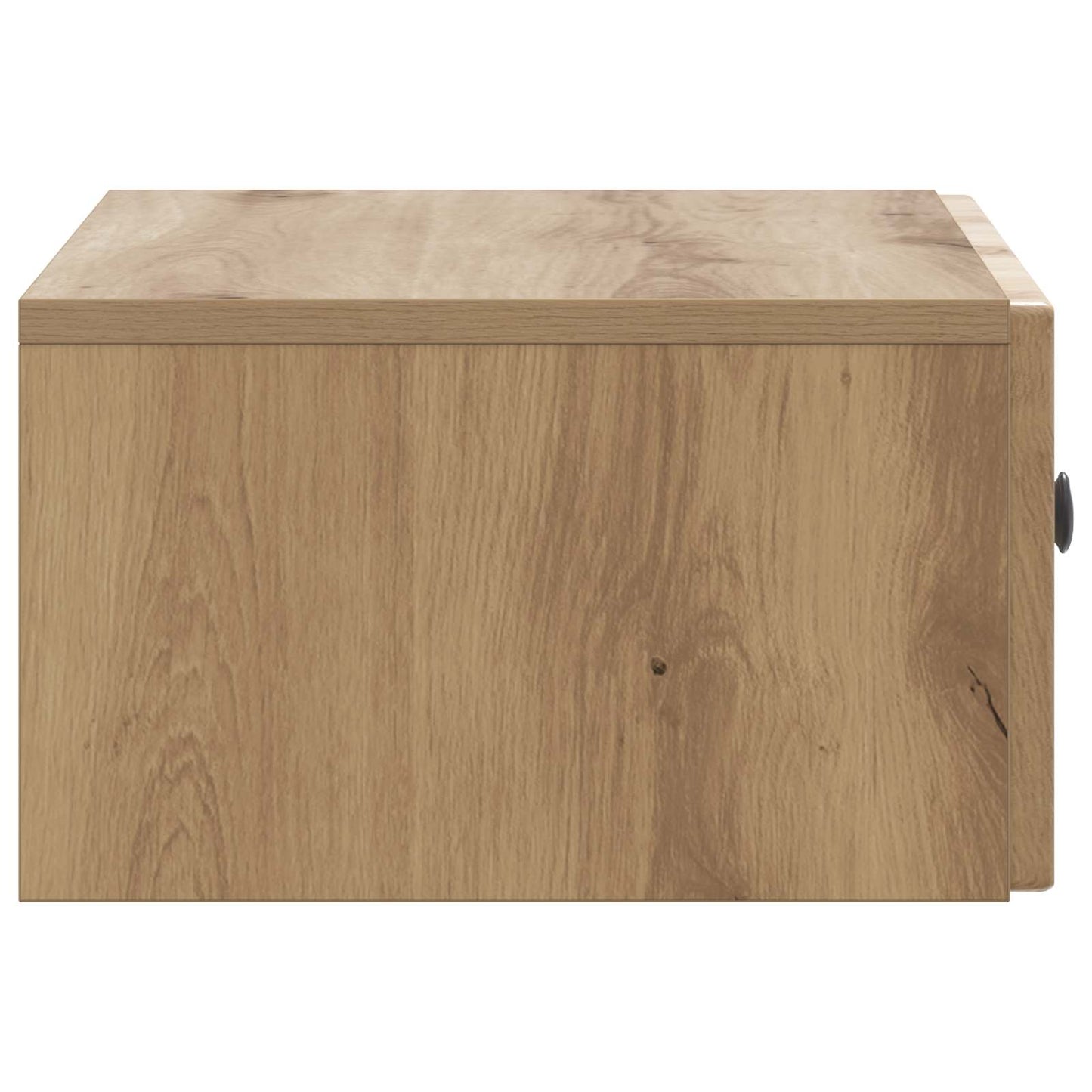 vidaXL Τοίχου Κρεμαστό Κομοδίνο Artisan Δρυς 49 x 34,5 x 20 εκ.
