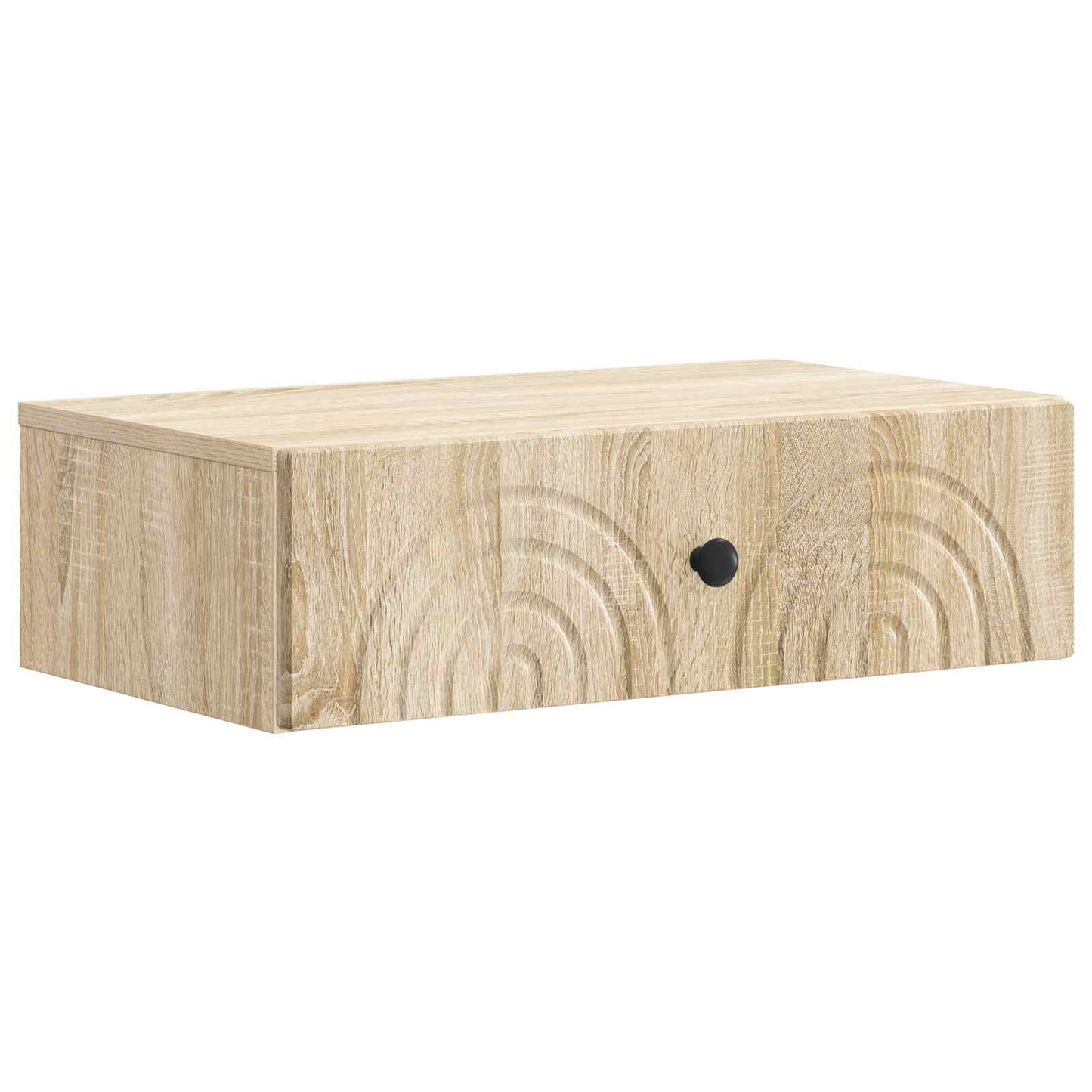 vidaXL Τραπεζάκι Τοίχου 59 x 34,5 x 17 εκ. Επεξεργασμένο Ξύλο