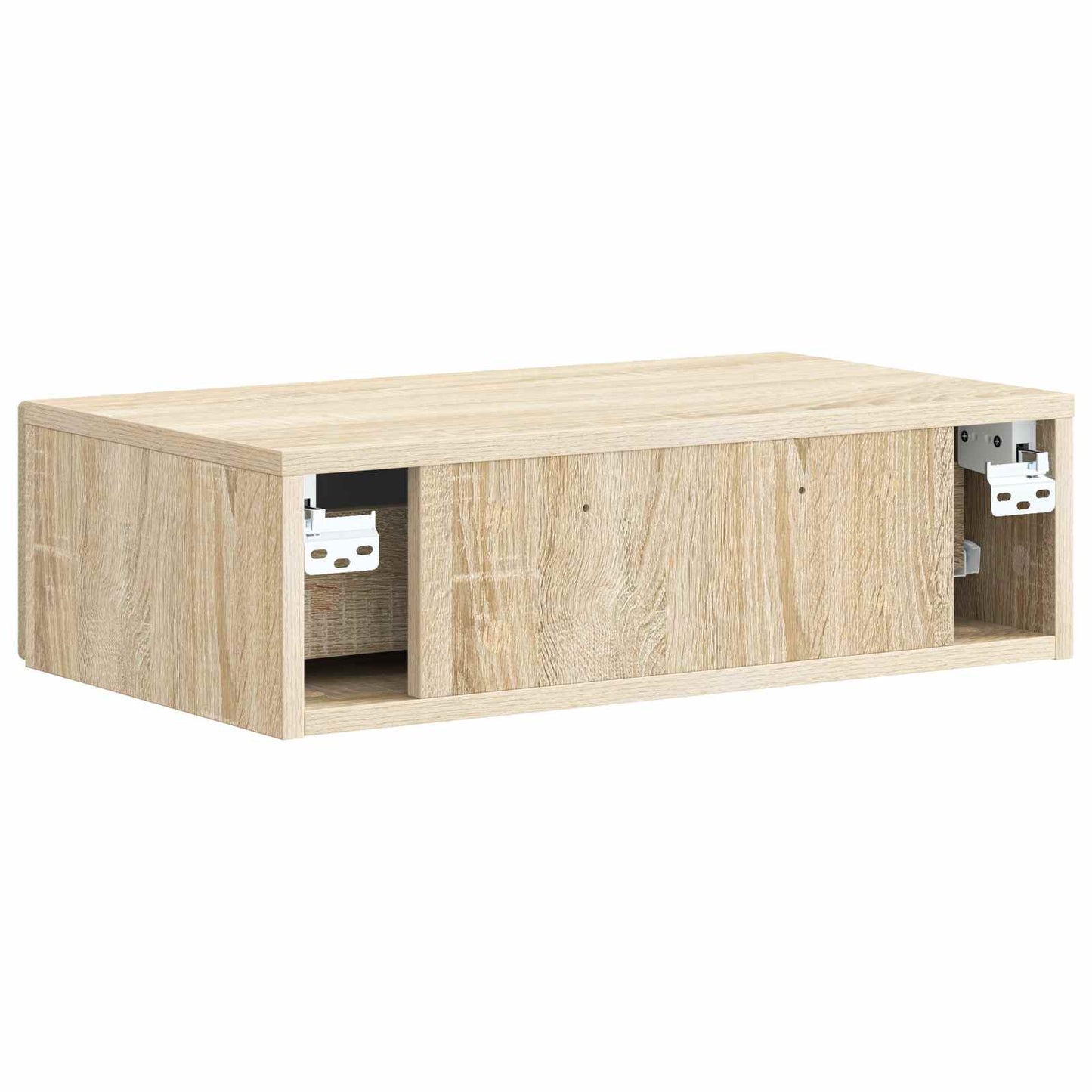 vidaXL Τραπεζάκι Τοίχου 59 x 34,5 x 17 εκ. Επεξεργασμένο Ξύλο