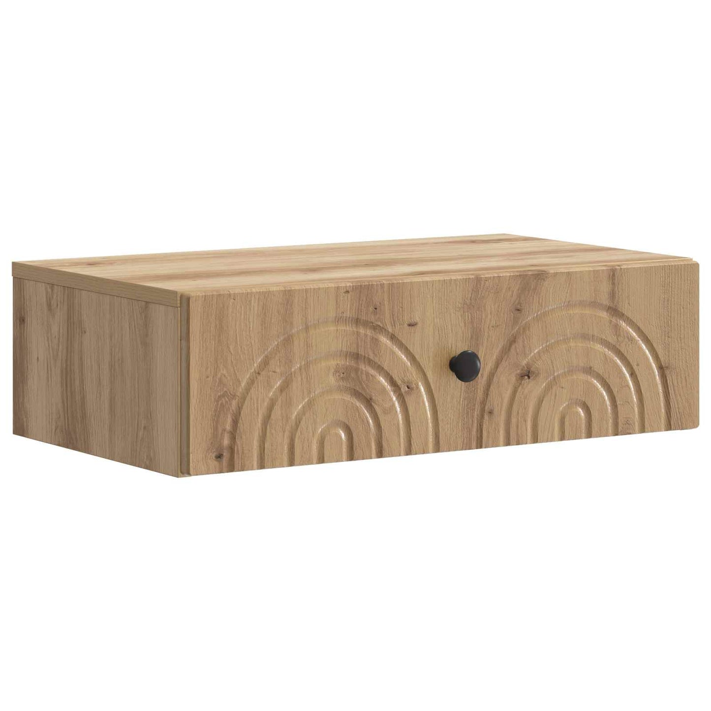 vidaXL Τραπεζάκι Τοίχου 59 x 34,5 x 17 εκ. Επεξεργασμένο Ξύλο