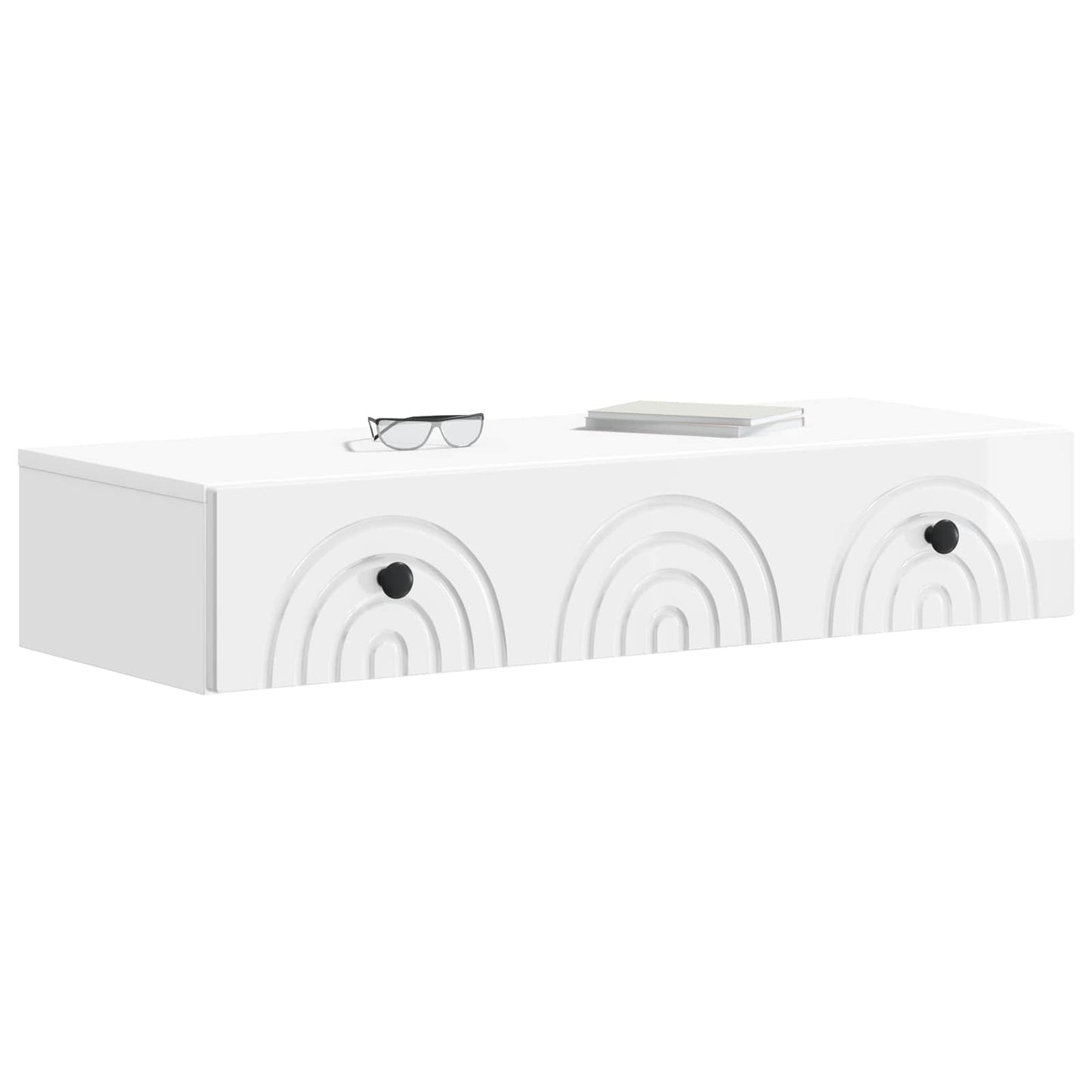 vidaXL Τραπεζάκι Τοίχου 87,5 x 34,5 x 17 εκ. Επεξεργασμένο Ξύλο