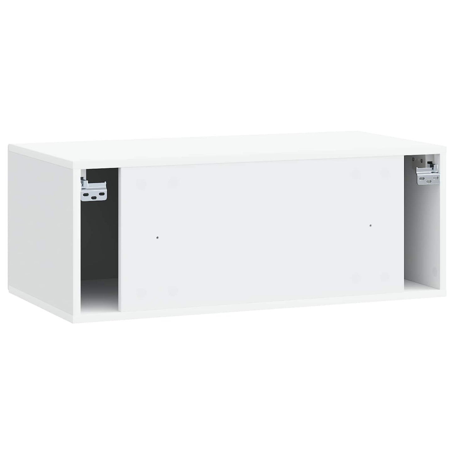 vidaXL Τοποθετούμενος στον τοίχο τηλεοπτικός ερμάριος Επιτοίχιο Λευκό