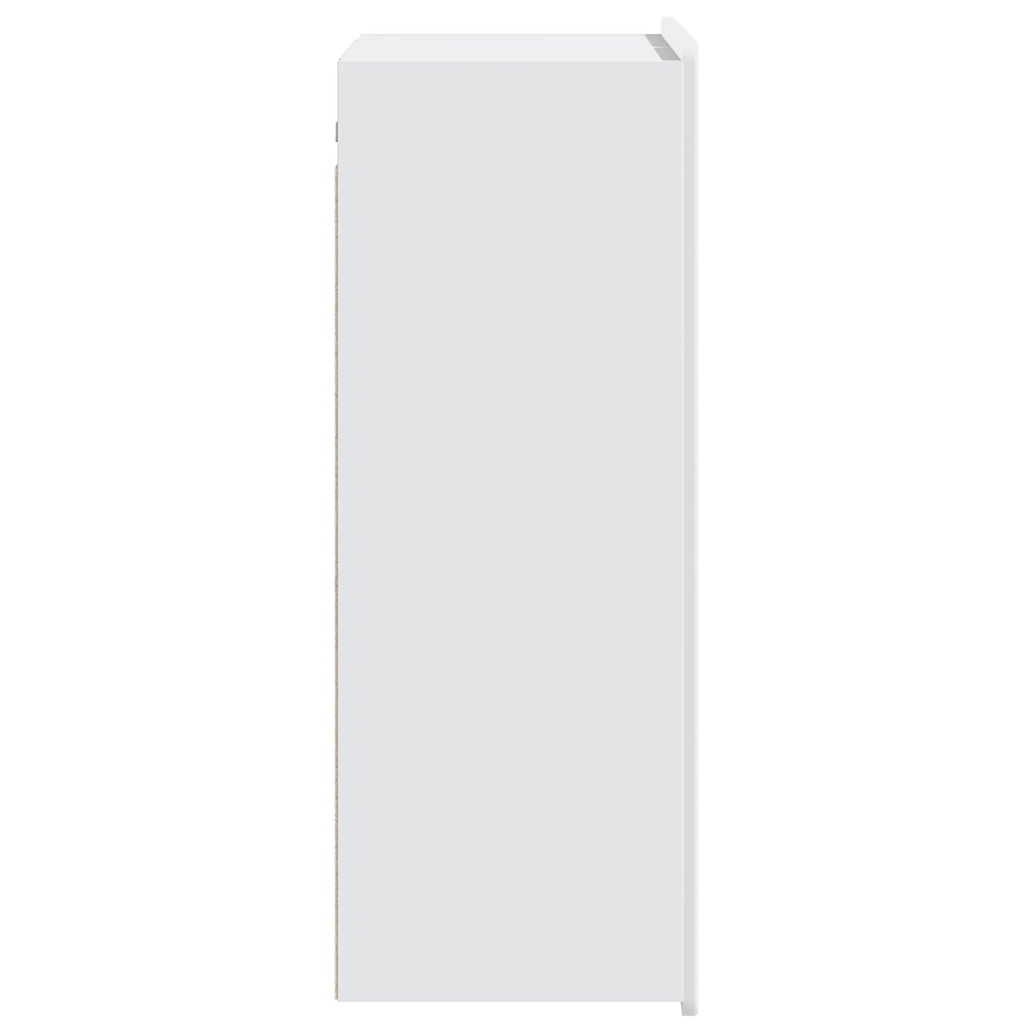 vidaXL Τοίχου Ντουλάπα Λευκό 66 x 34,5 x 92 εκ. Επεξεργασμένο Ξύλο