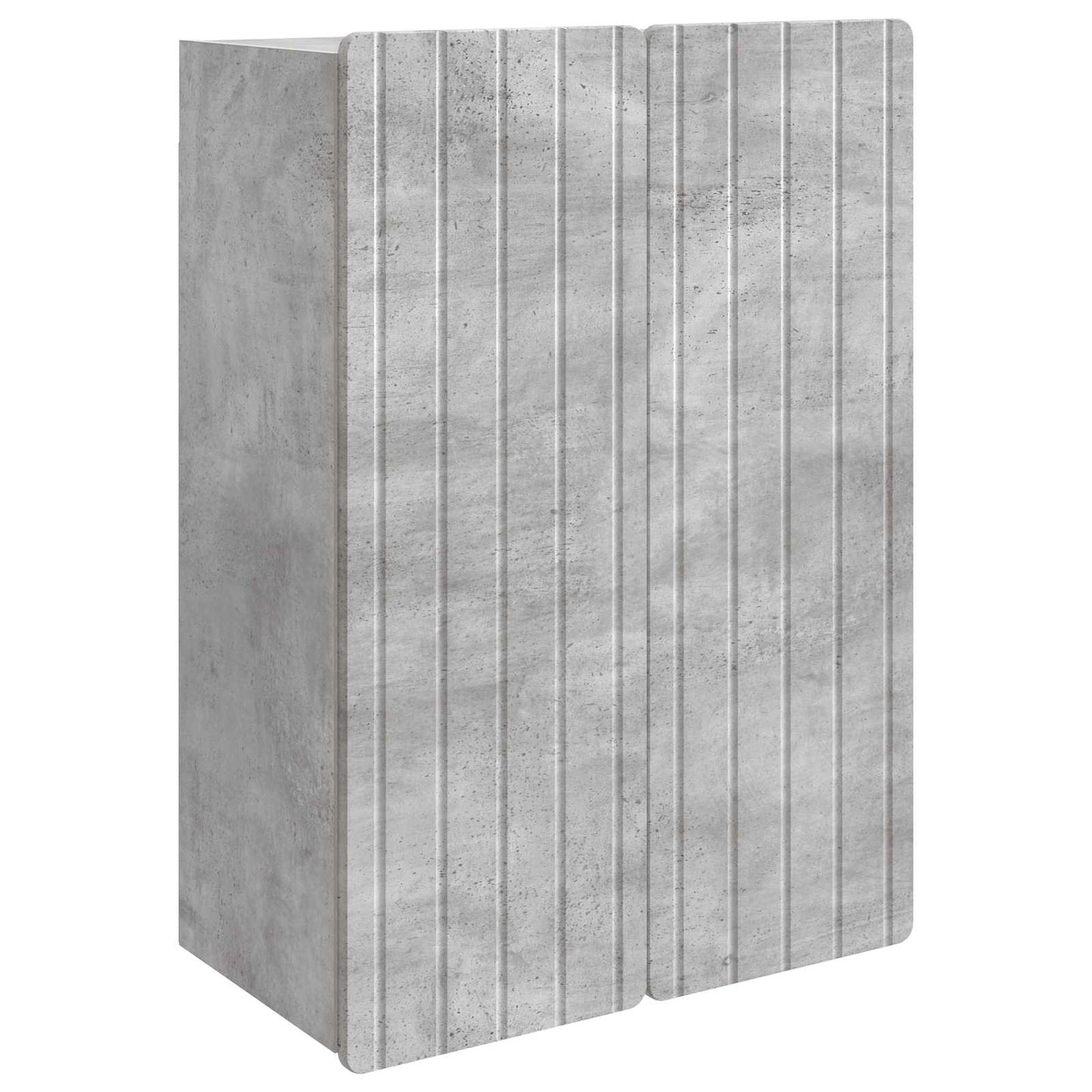 vidaXL Τοίχου Ντουλάπα Γκρι Σκυροδέματος 66 x 34,5 x 92 εκ.