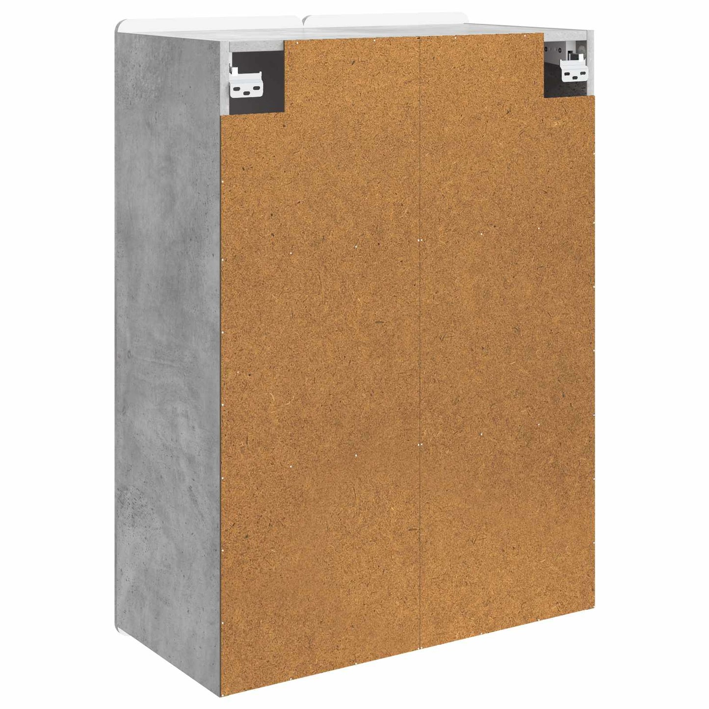 vidaXL Τοίχου Ντουλάπα Γκρι Σκυροδέματος 66 x 34,5 x 92 εκ.