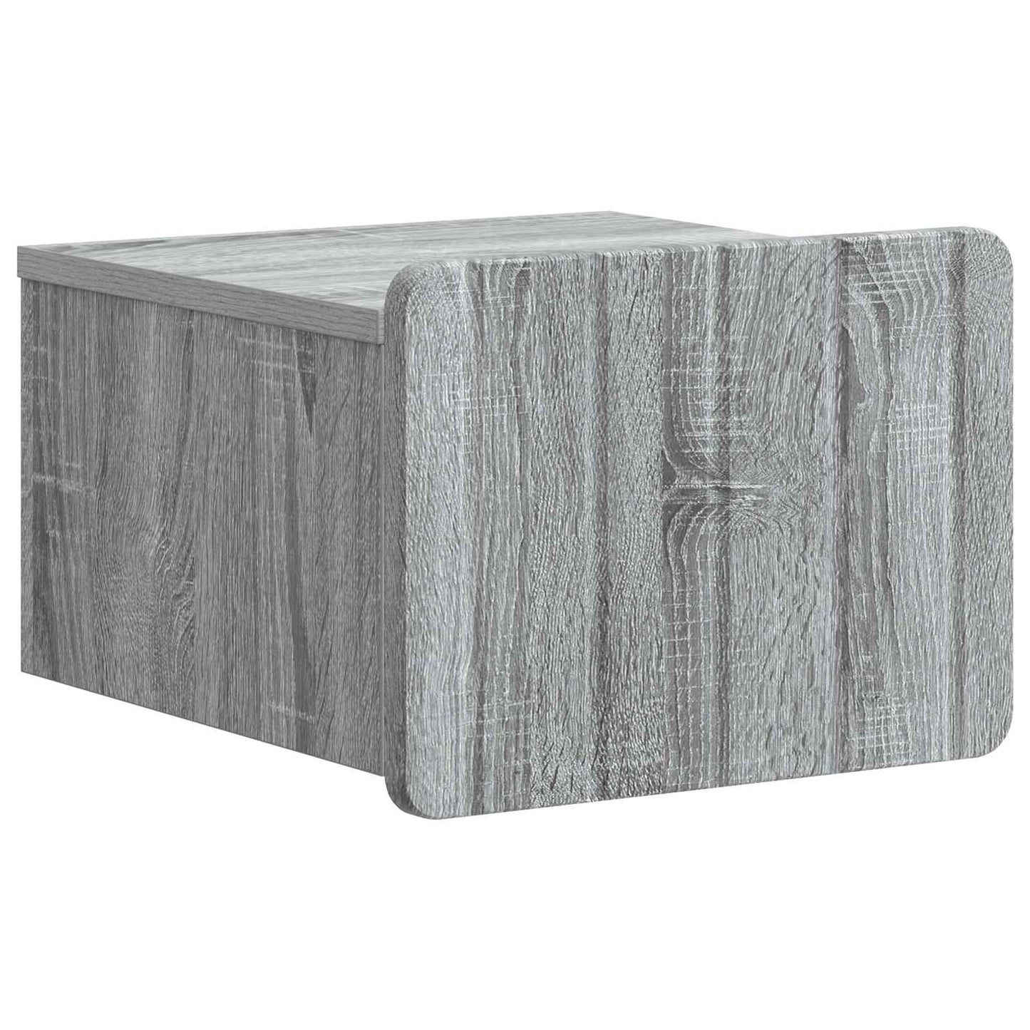 vidaXL Τοίχου Κρεμαστό Κομοδίνο 2 τμχ. Γκρι Sonoma 33 x 34,5 x 24 εκ.