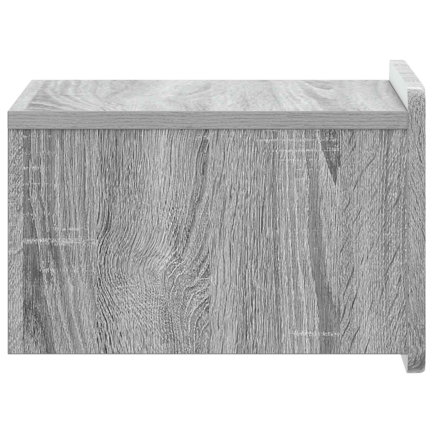 vidaXL Τοίχου Κρεμαστό Κομοδίνο 2 τμχ. Γκρι Sonoma 33 x 34,5 x 24 εκ.