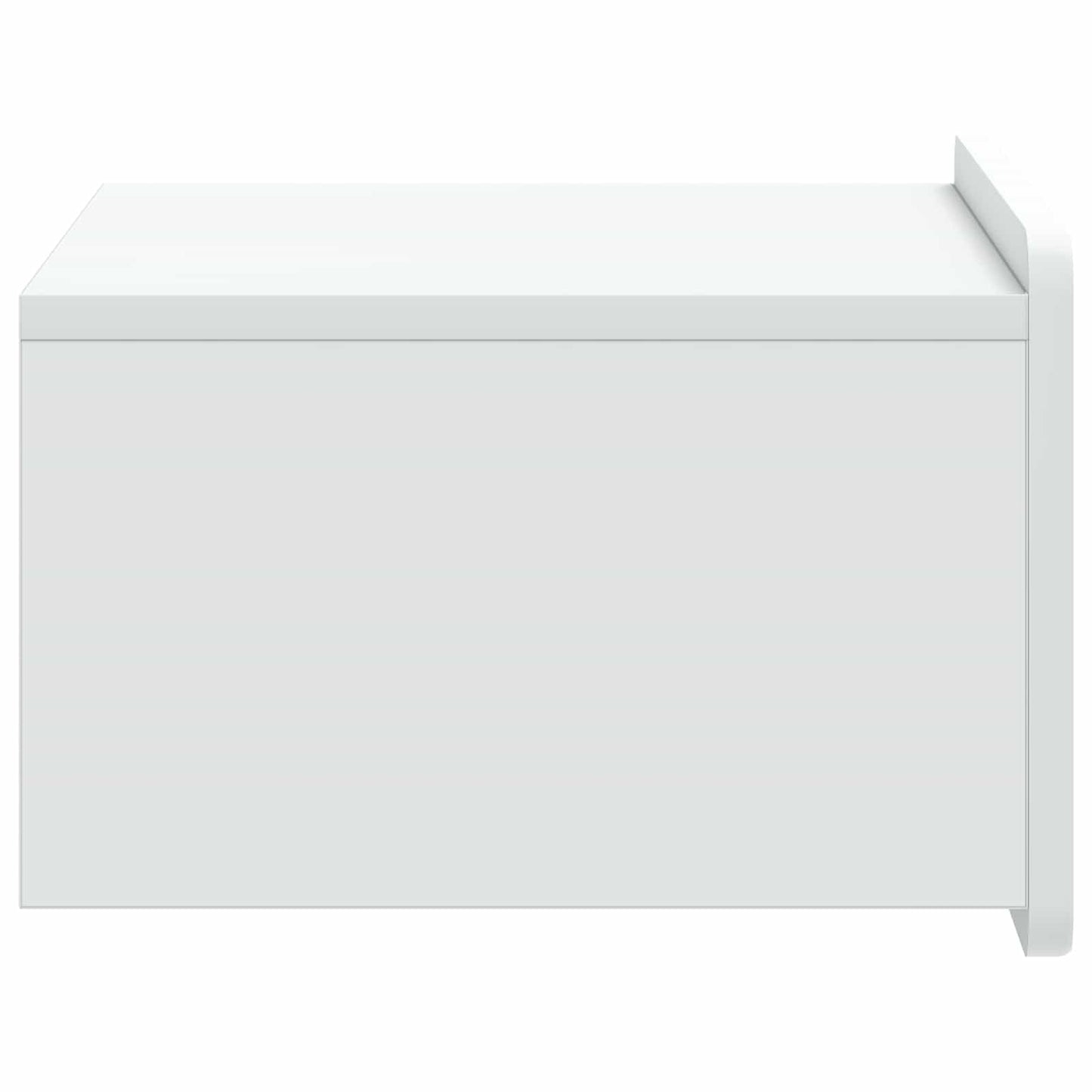 vidaXL Τοίχου Κρεμαστό Κομοδίνο 2 τμχ. Λευκό 49 x 34,5 x 24 εκ.