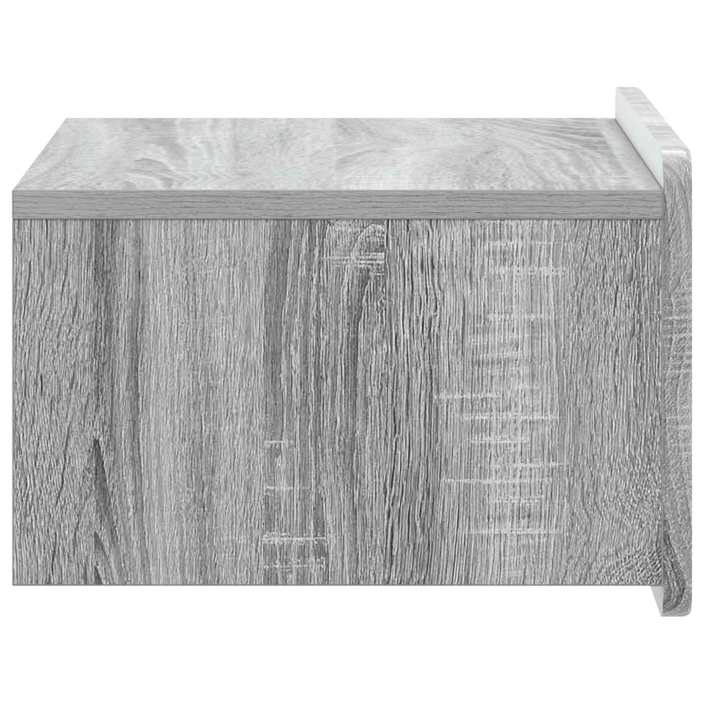 vidaXL Τοίχου Κρεμαστό Κομοδίνο 2 τμχ. Γκρι Sonoma 49 x 34,5 x 24 εκ.