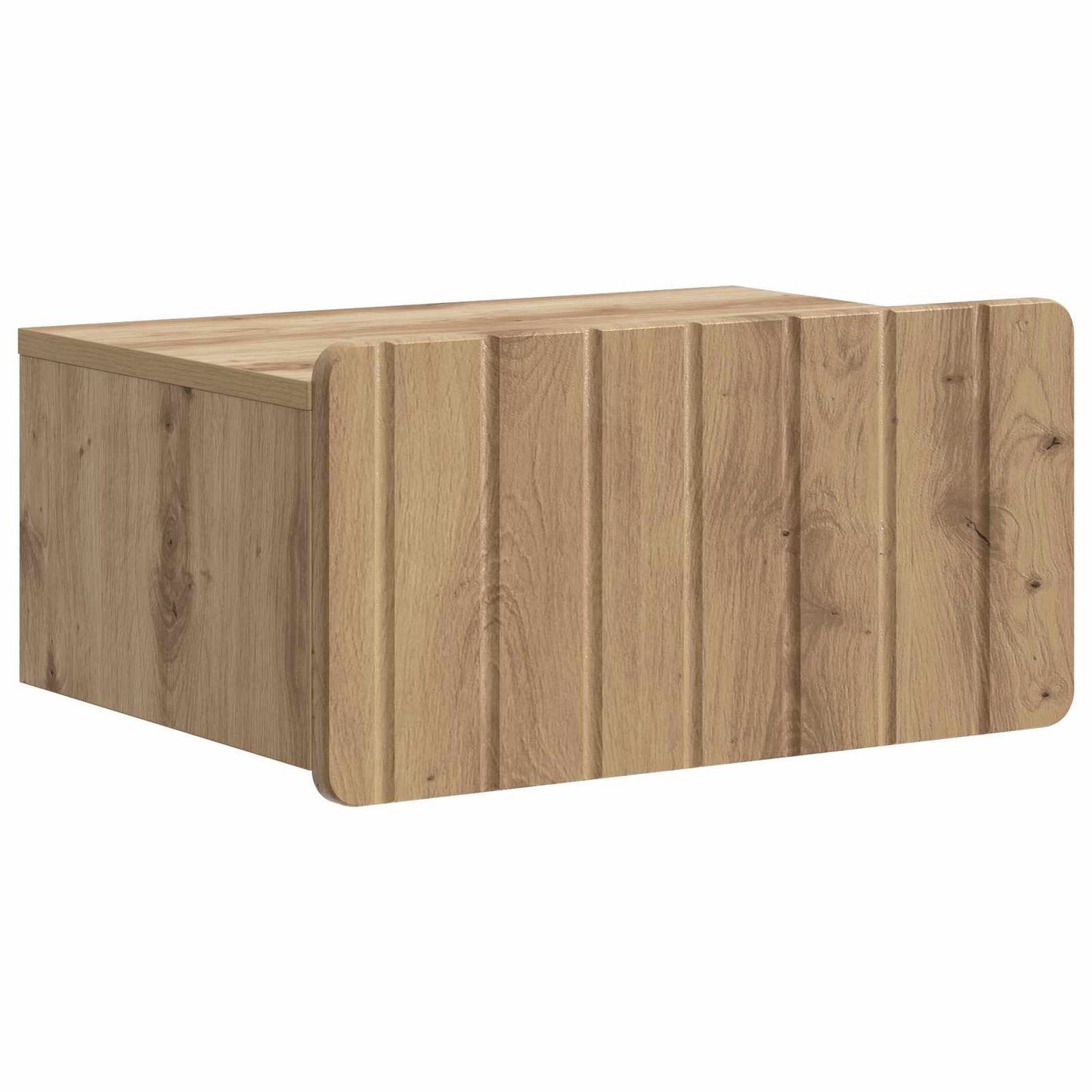 vidaXL Τοίχου Κρεμαστό Κομοδίνο 2 τμχ. Artisan Δρυς 49 x 34,5 x 24 εκ.