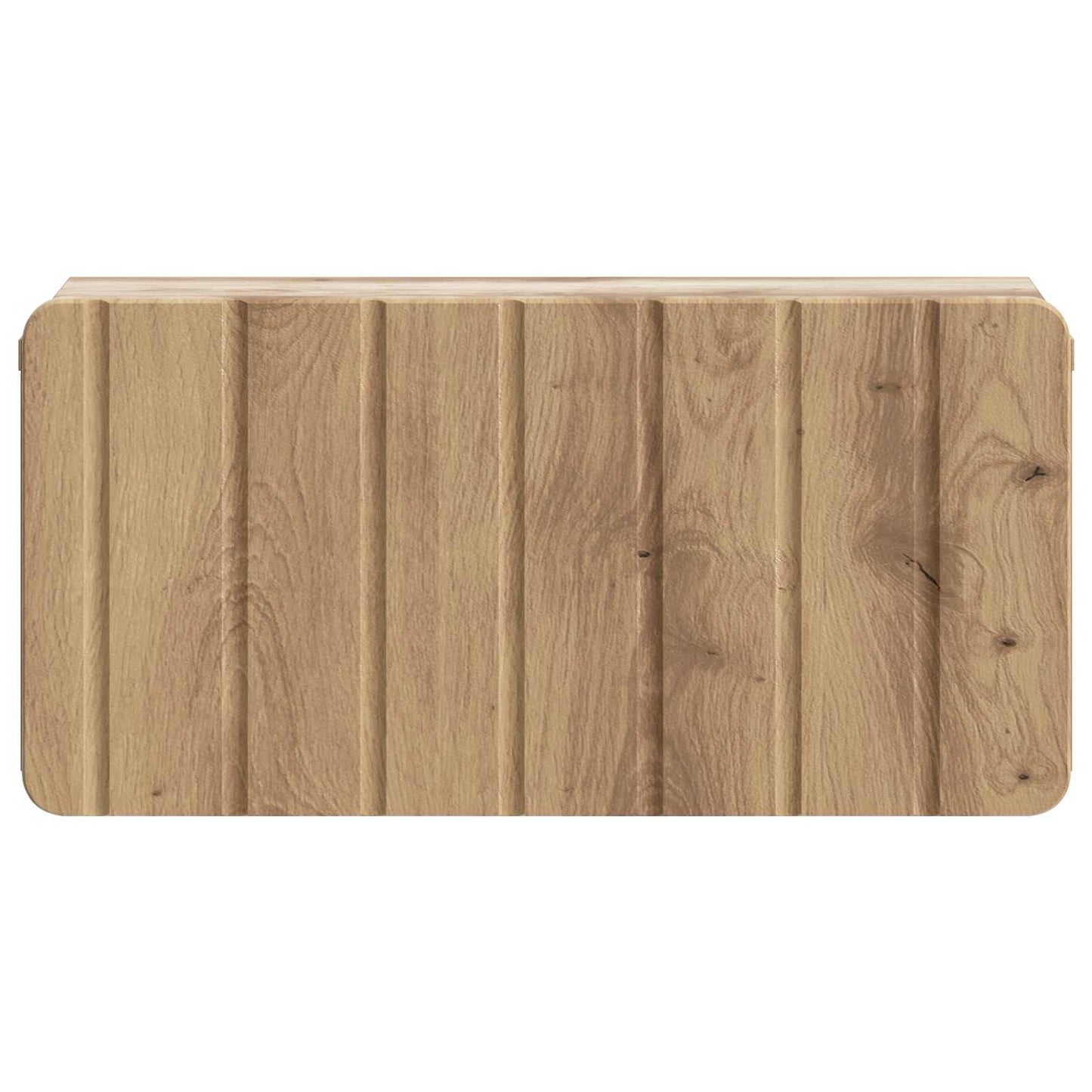 vidaXL Τοίχου Κρεμαστό Κομοδίνο 2 τμχ. Artisan Δρυς 49 x 34,5 x 24 εκ.