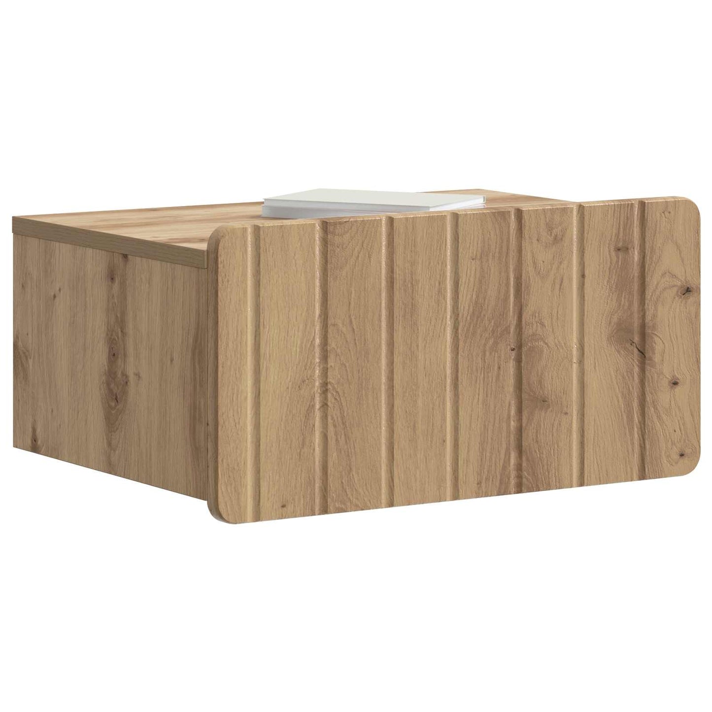 vidaXL Τοίχου Κρεμαστό Κομοδίνο 2 τμχ. Artisan Δρυς 49 x 34,5 x 24 εκ.
