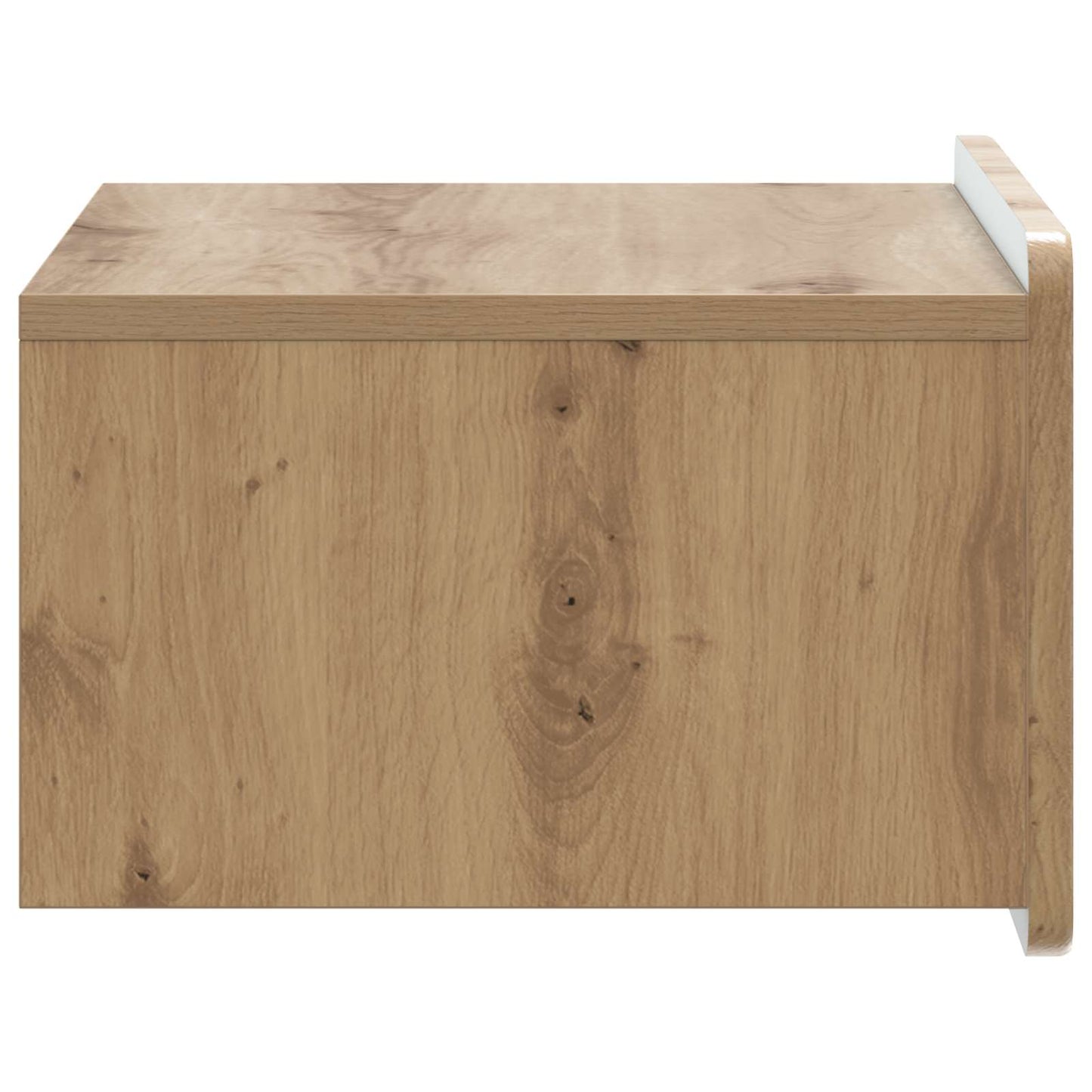 vidaXL Τοίχου Κρεμαστό Κομοδίνο 2 τμχ. Artisan Δρυς 49 x 34,5 x 24 εκ.