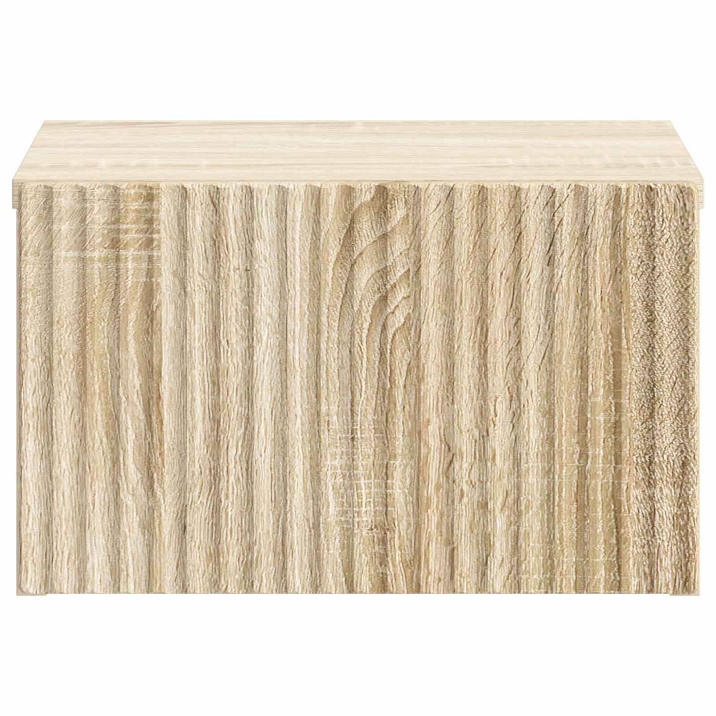 vidaXL Τοίχου Κρεμαστό Κομοδίνο 2 τμχ. Sonoma Δρυς 33 x 34,5 x 20 εκ
