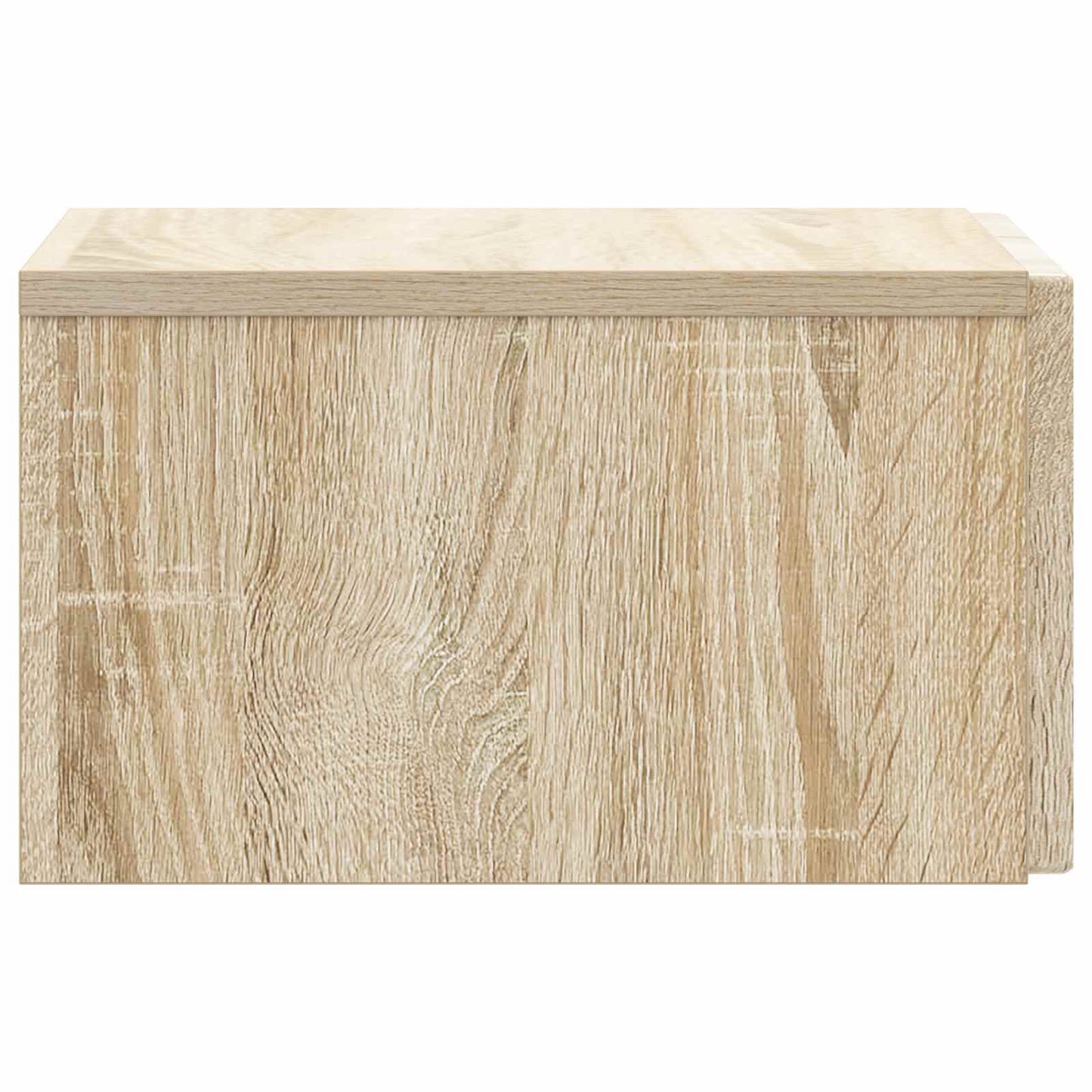 vidaXL Τοίχου Κρεμαστό Κομοδίνο 2 τμχ. Sonoma Δρυς 33 x 34,5 x 20 εκ