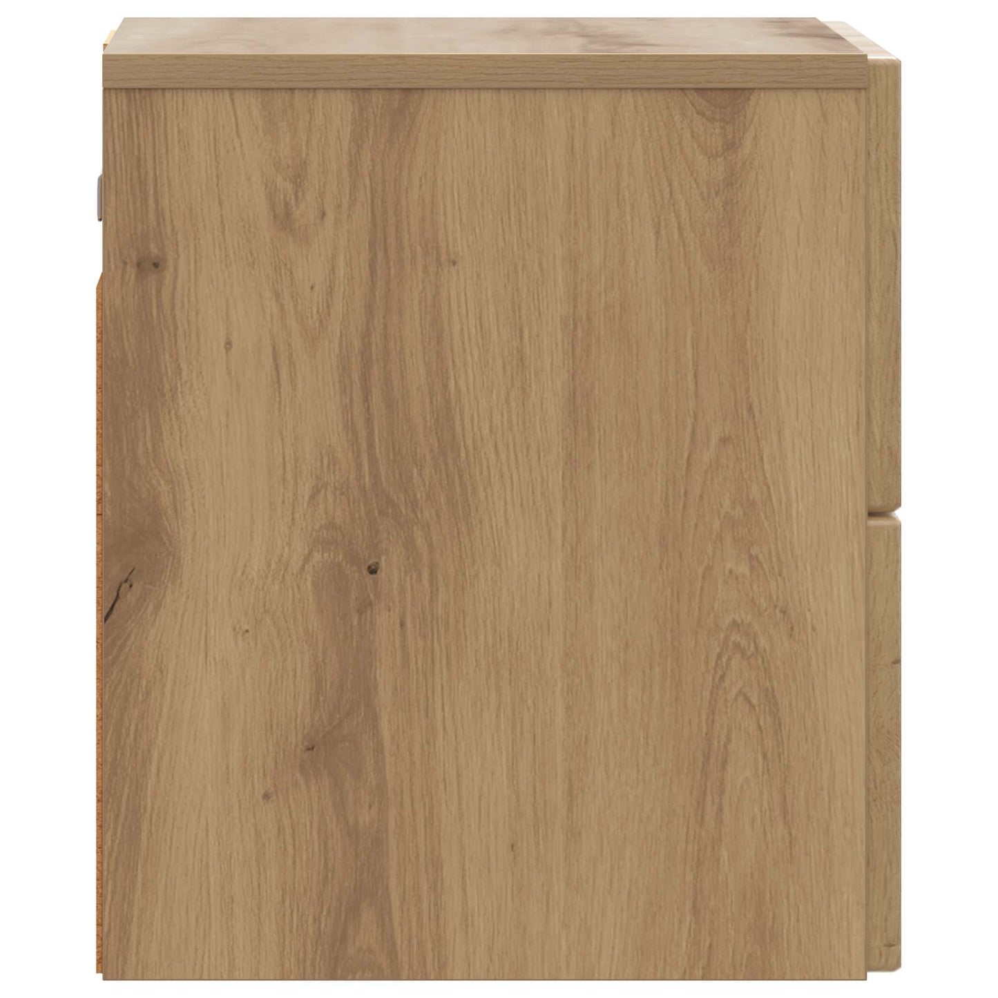 vidaXL Τοίχου Κρεμαστό Κομοδίνο 2 τμχ. Artisan Δρυς 33 x 34,5 x 40 εκ