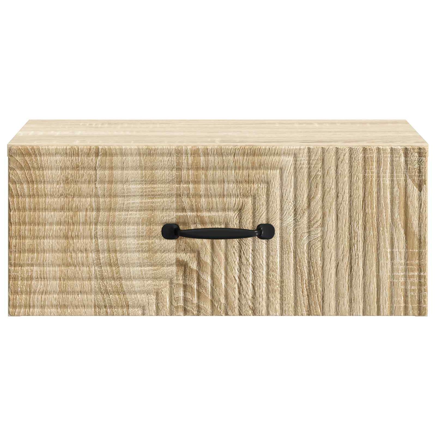 vidaXL Τοίχου Κρεμαστό Κομοδίνο 2 τμχ. Sonoma Δρυς 49 x 34,5 x 20 εκ.