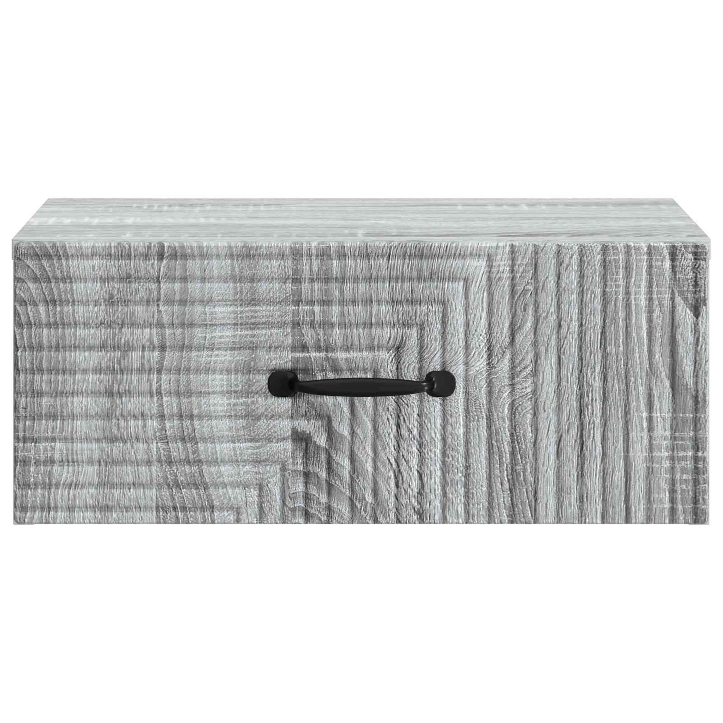 vidaXL Τοίχου Κρεμαστό Κομοδίνο 2 τμχ. Γκρι Sonoma 49 x 34,5 x 20 εκ.