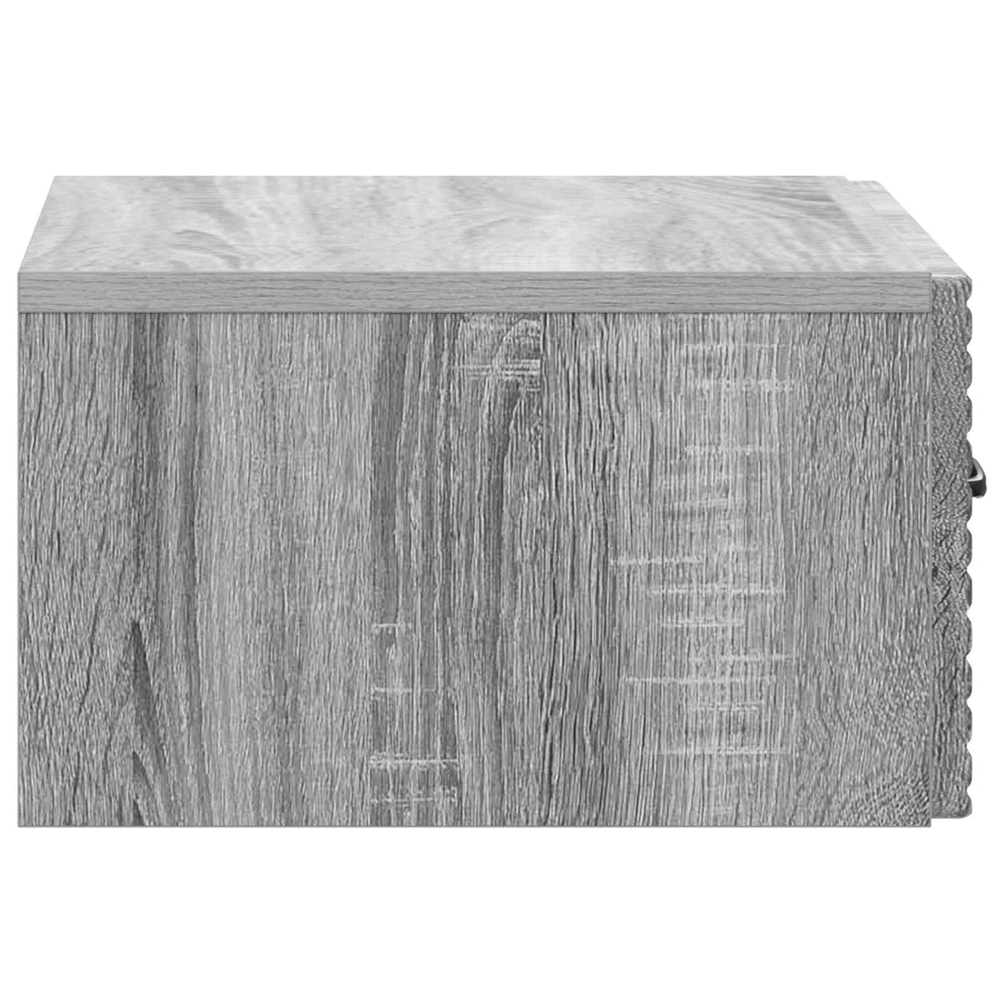 vidaXL Τοίχου Κρεμαστό Κομοδίνο 2 τμχ. Γκρι Sonoma 49 x 34,5 x 20 εκ.
