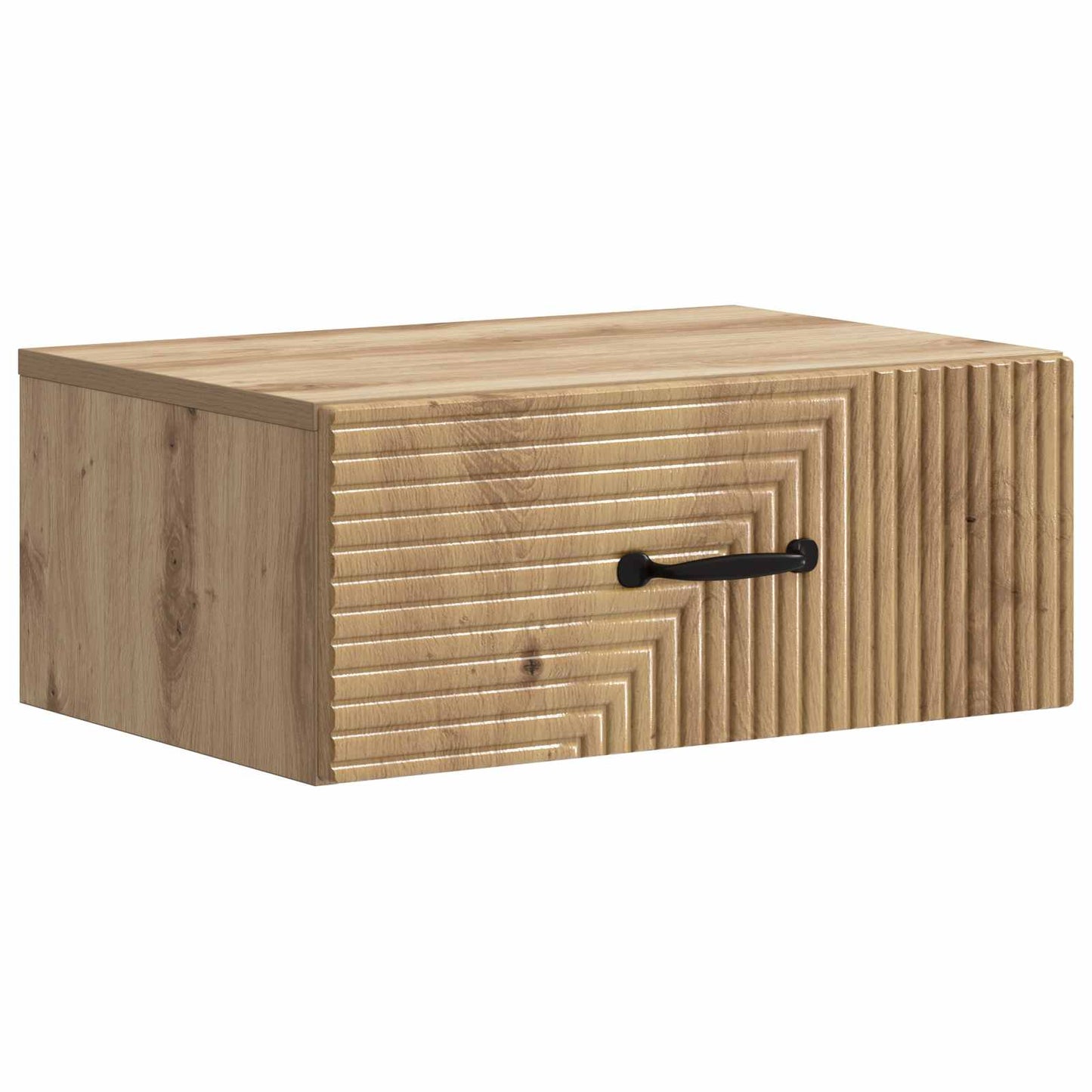 vidaXL Τοίχου Κρεμαστό Κομοδίνο 2 τμχ. Artisan Δρυς 49 x 34,5 x 20 εκ.
