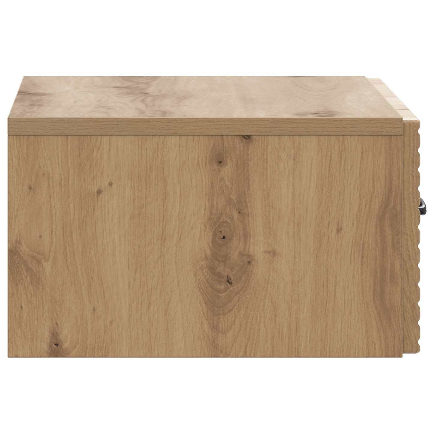 vidaXL Τοίχου Κρεμαστό Κομοδίνο 2 τμχ. Artisan Δρυς 49 x 34,5 x 20 εκ.