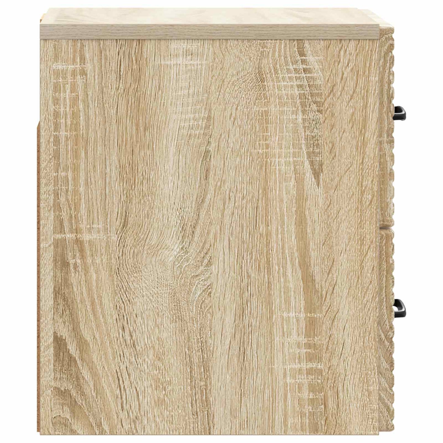 vidaXL Τοίχου Κρεμαστό Κομοδίνο 2 τμχ. Sonoma Δρυς 34,5 x 33 x 40 εκ