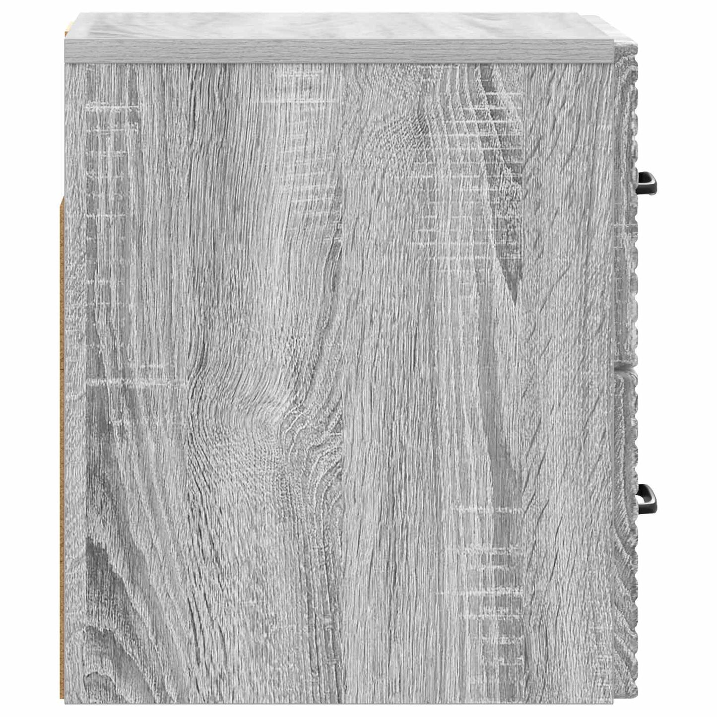 vidaXL Τοίχου Κρεμαστό Κομοδίνο 2 τμχ. Γκρι Sonoma 34,5 x 33 x 40 εκ