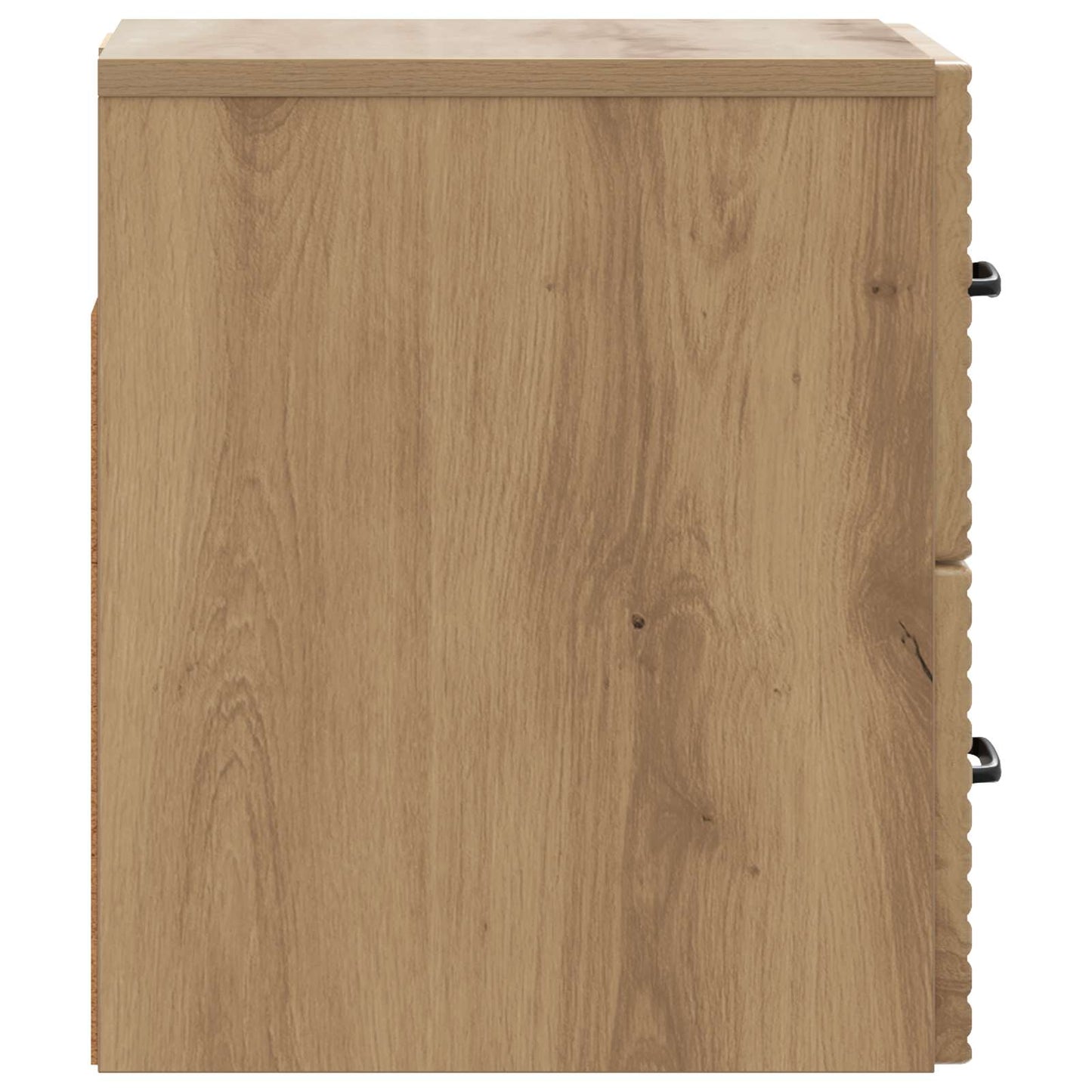 vidaXL Τοίχου Κρεμαστό Κομοδίνο 2 τμχ. Artisan Δρυς 34,5 x 33 x 40 εκ