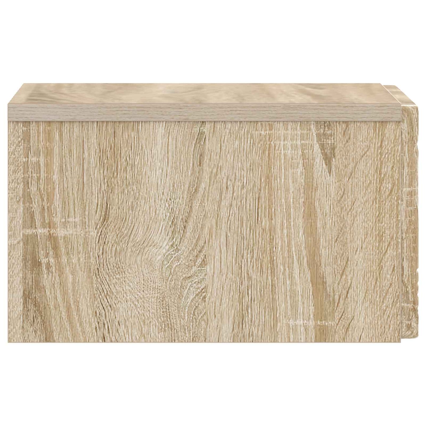 vidaXL Τοίχου Κρεμαστό Κομοδίνο 2 τμχ. Sonoma Δρυς 49 x 34,5 x 20 εκ.