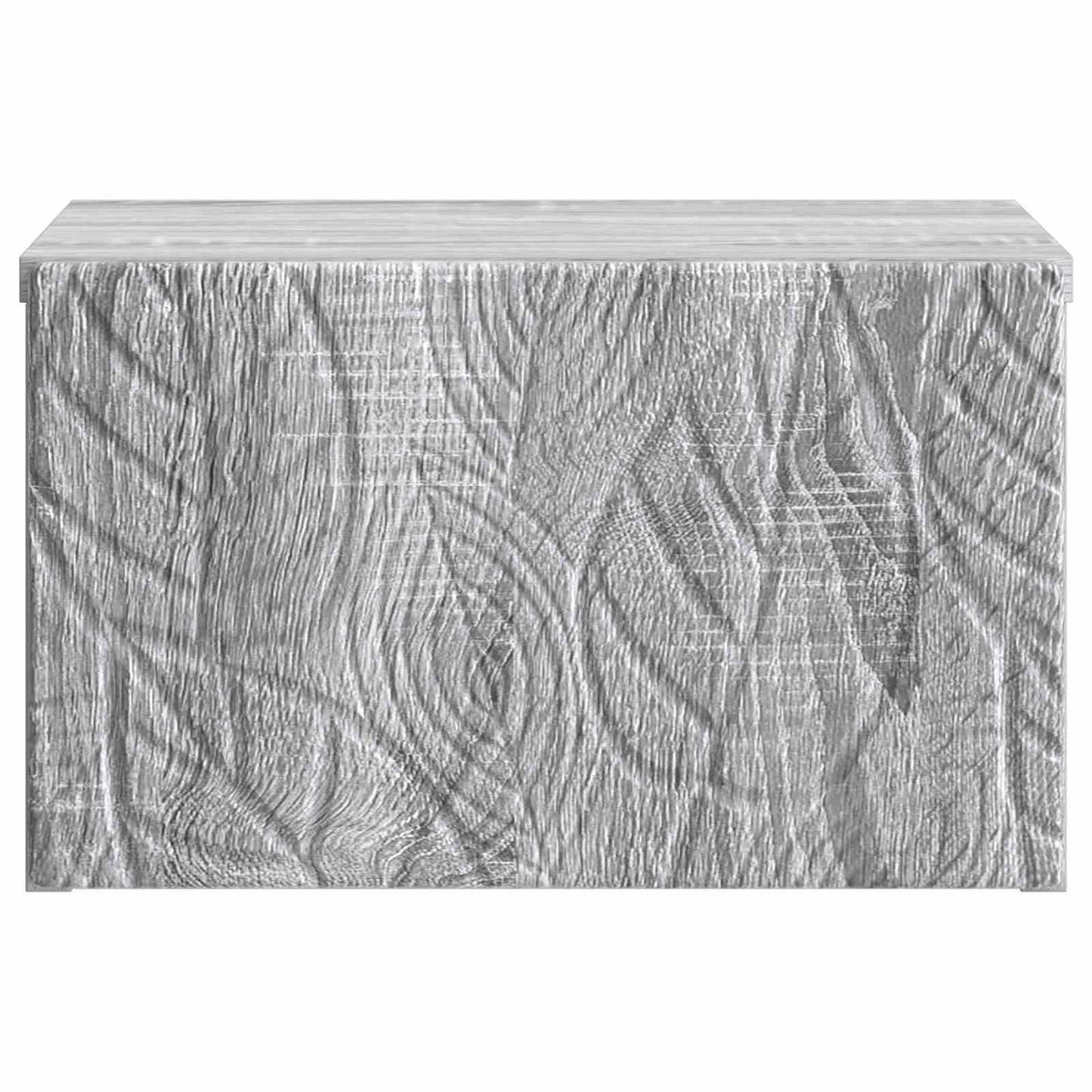 vidaXL Τοίχου Κρεμαστό Κομοδίνο 2 τμχ. Γκρι Sonoma 49 x 34,5 x 20 εκ.