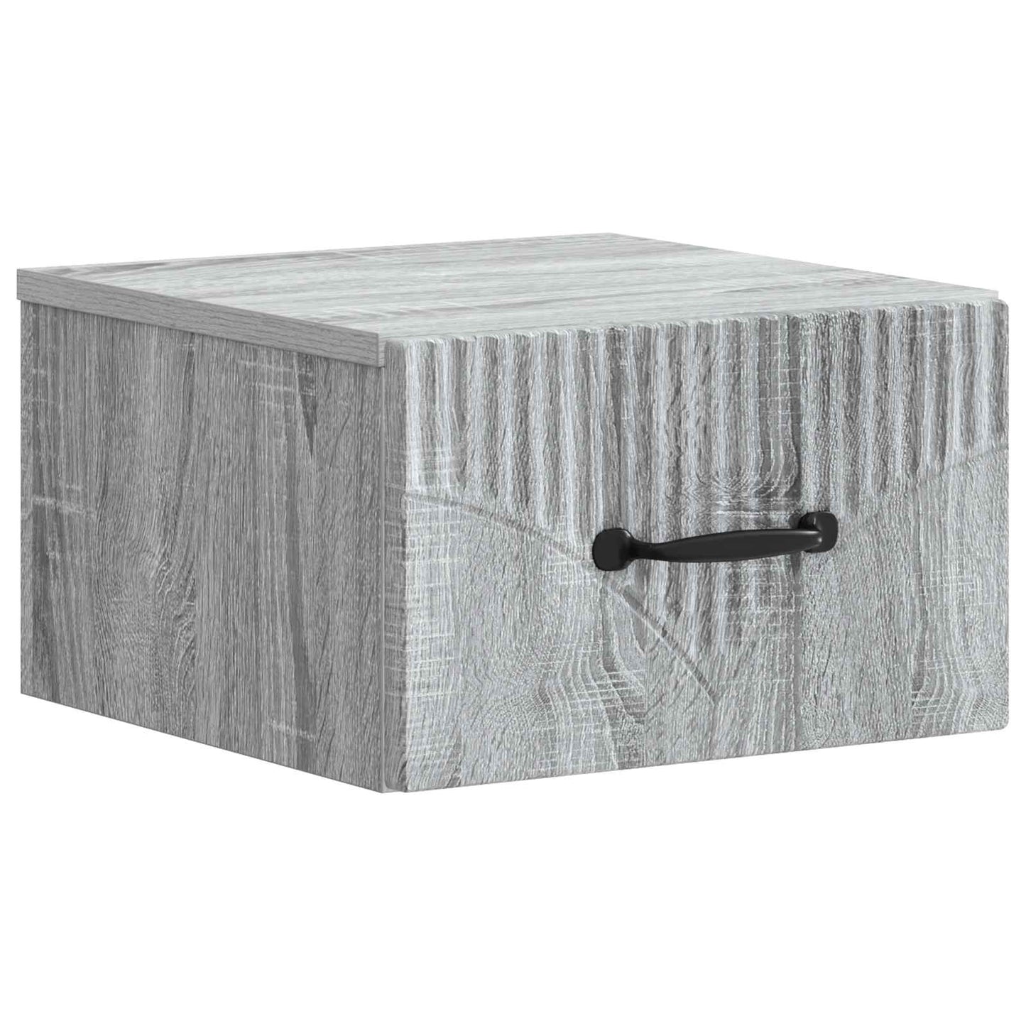 vidaXL Τοίχου Κρεμαστό Κομοδίνο 2 τμχ. Γκρι Sonoma 34,5 x 33 x 20 εκ.